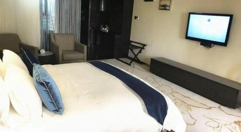 Bed in Changsha Jasmine International Hotel