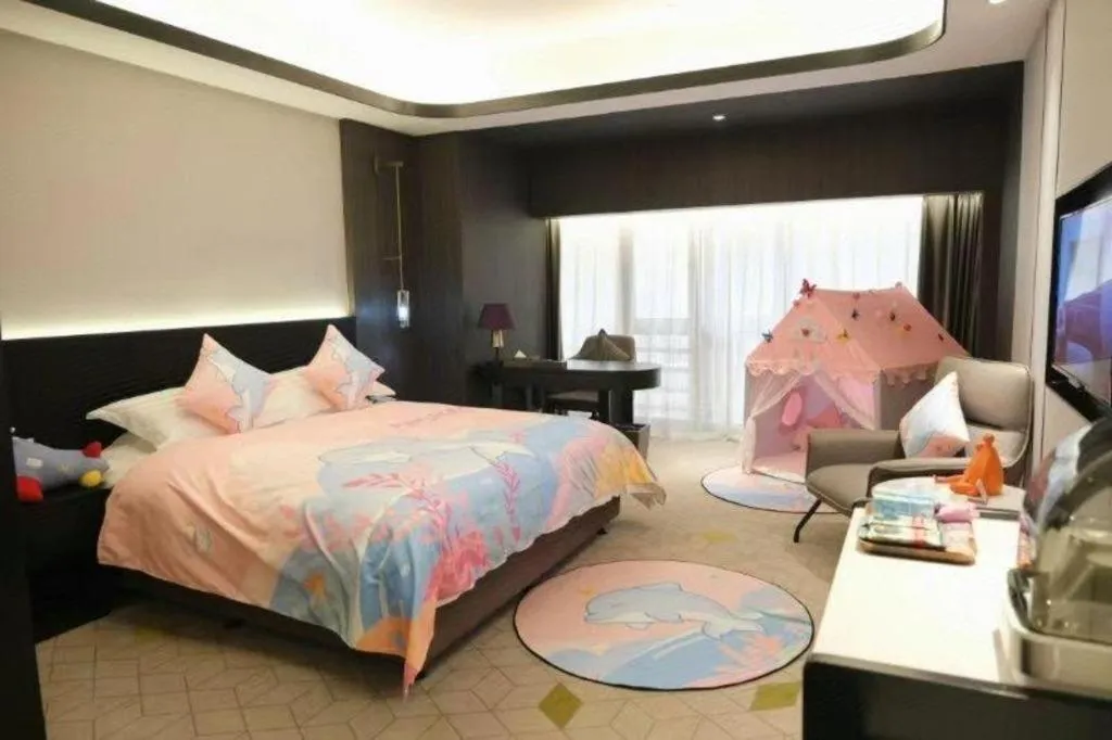 Bed in Changsha Jasmine International Hotel