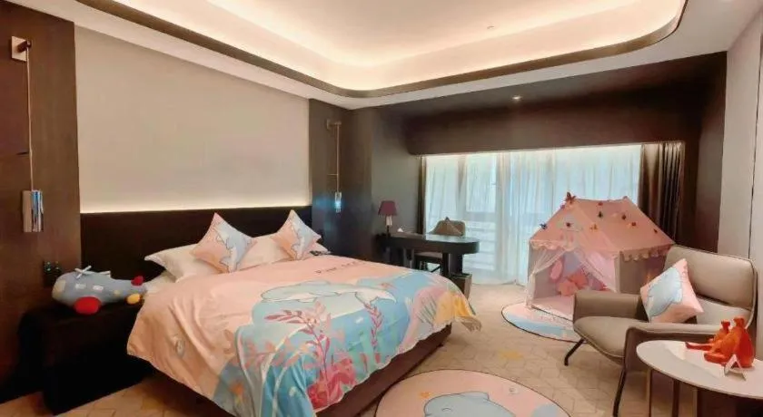 Bed in Changsha Jasmine International Hotel