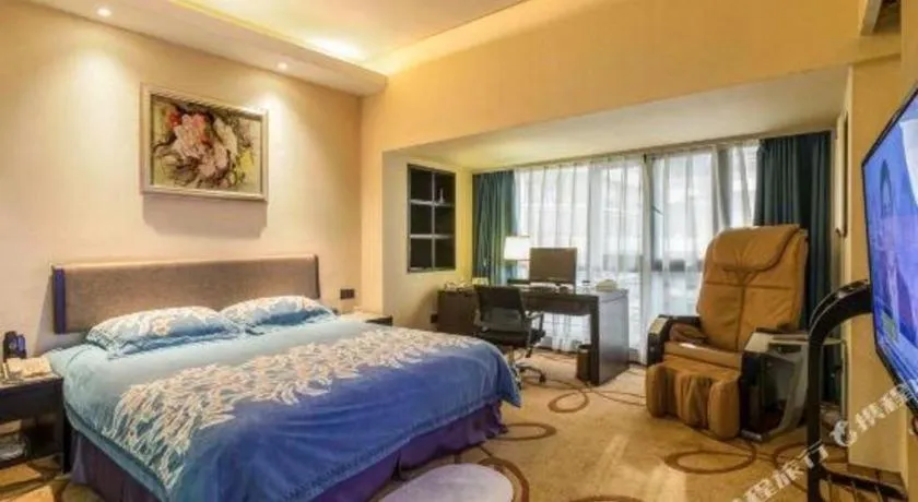 Bed in Changsha Jasmine International Hotel