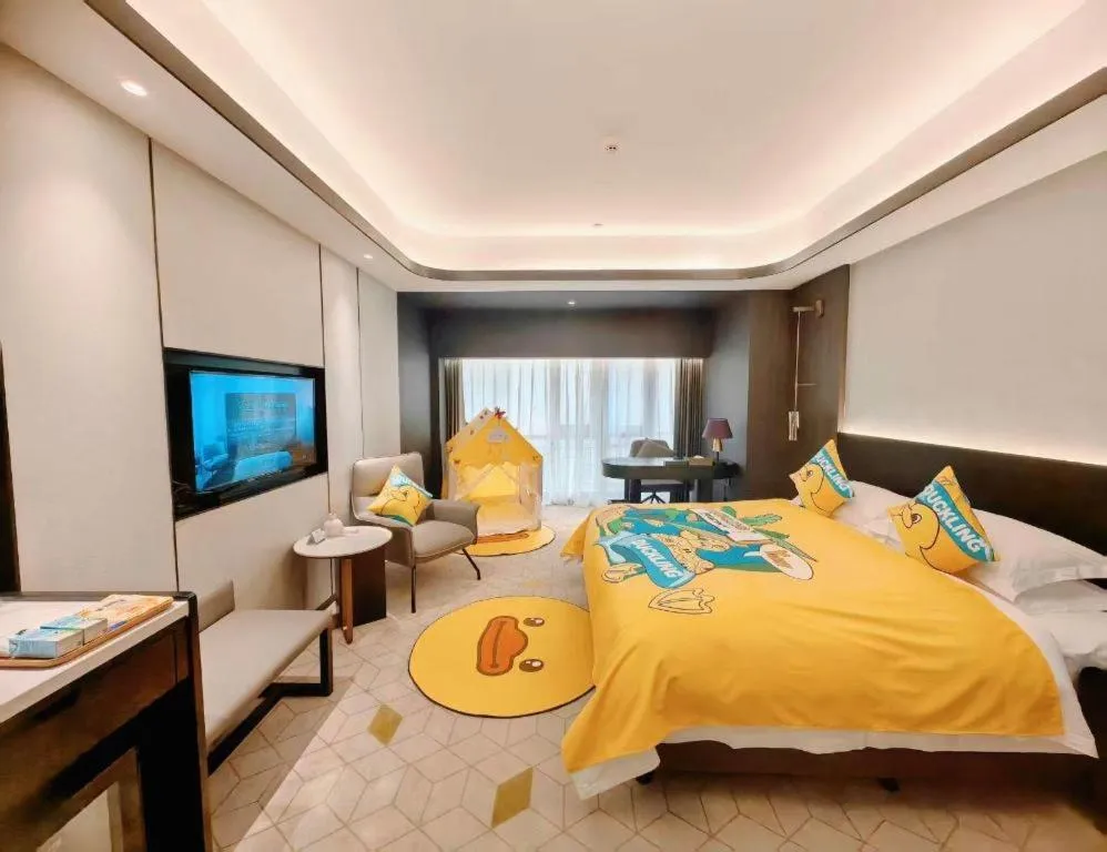 Bed in Changsha Jasmine International Hotel