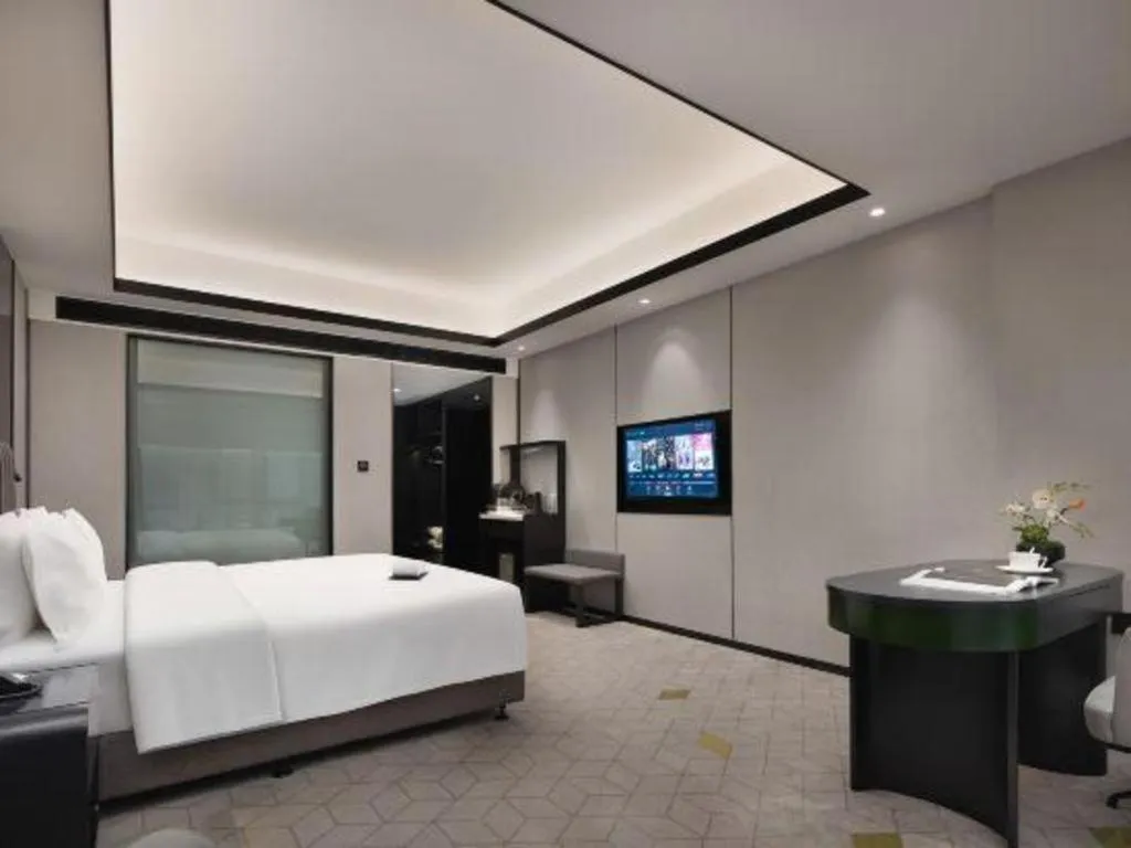 Bed in Changsha Jasmine International Hotel