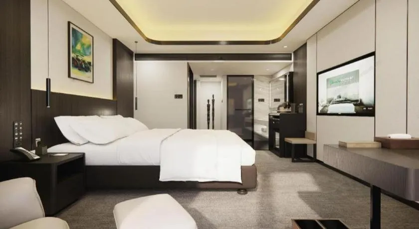 Bed in Changsha Jasmine International Hotel