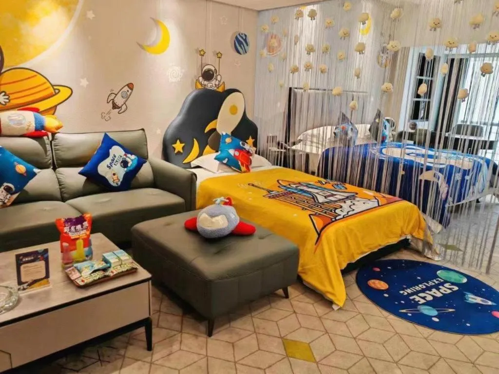 Bed in Changsha Jasmine International Hotel