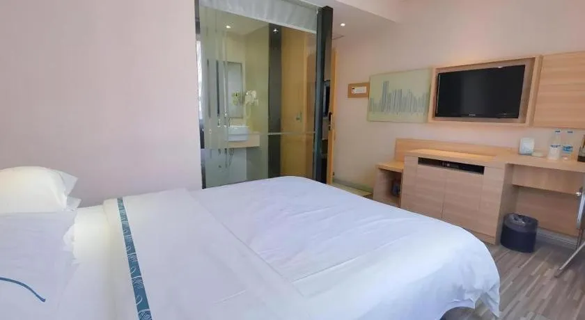 Bed in City Comfort Inn Guangzhou Jiaokou Metro Station