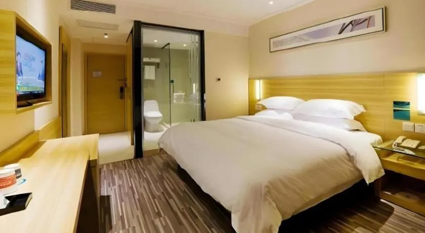 Bed in City Comfort Inn Guangzhou Jiaokou Metro Station