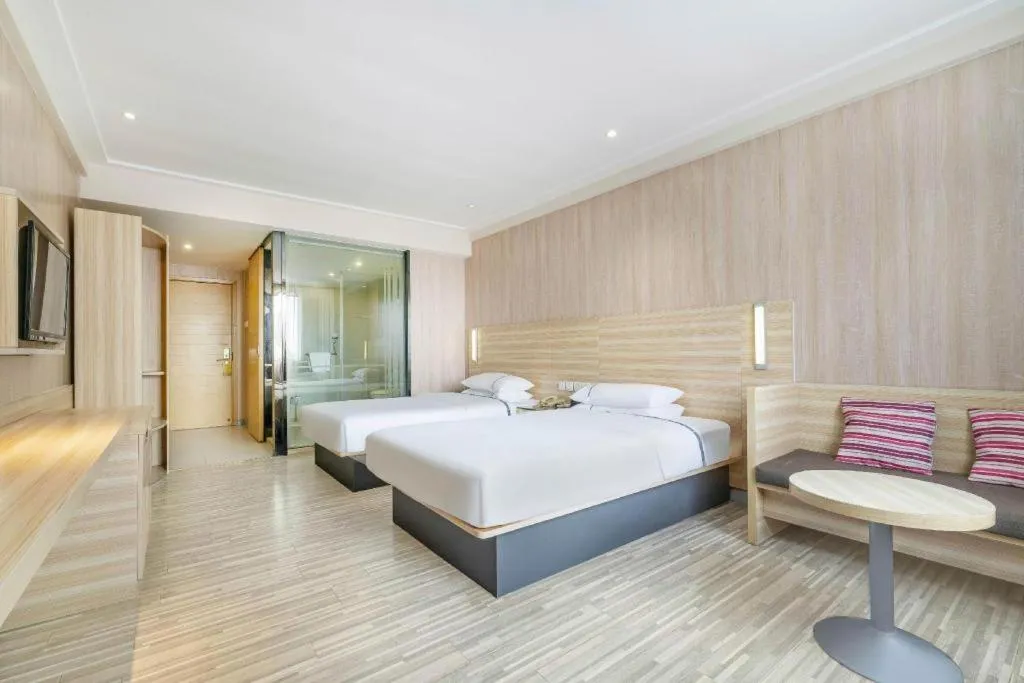 Bed in City Comfort Inn Guangzhou Jiaokou Metro Station