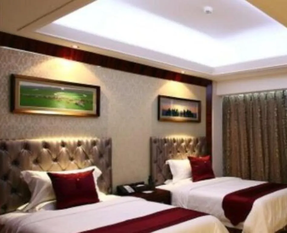 Bed in Inner Mongolia Hotel Forbidden City