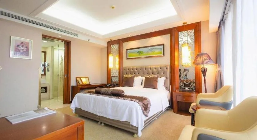 Bed in Inner Mongolia Hotel Forbidden City