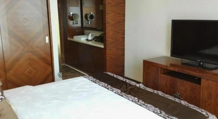 Bed in Inner Mongolia Hotel Forbidden City