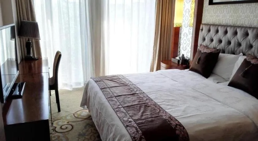 Bed in Inner Mongolia Hotel Forbidden City