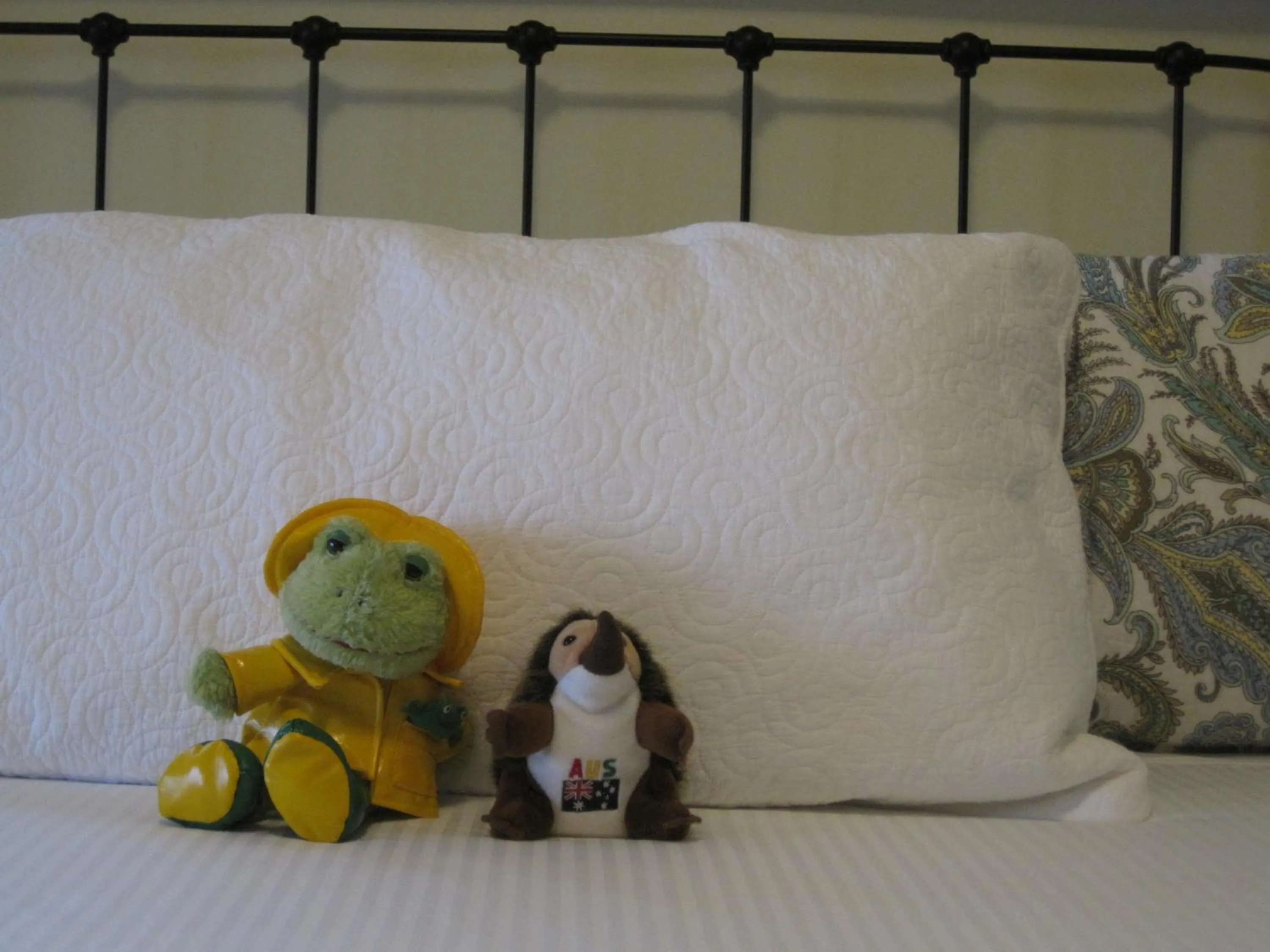 Decorative detail, Bed in Courtwood Inn