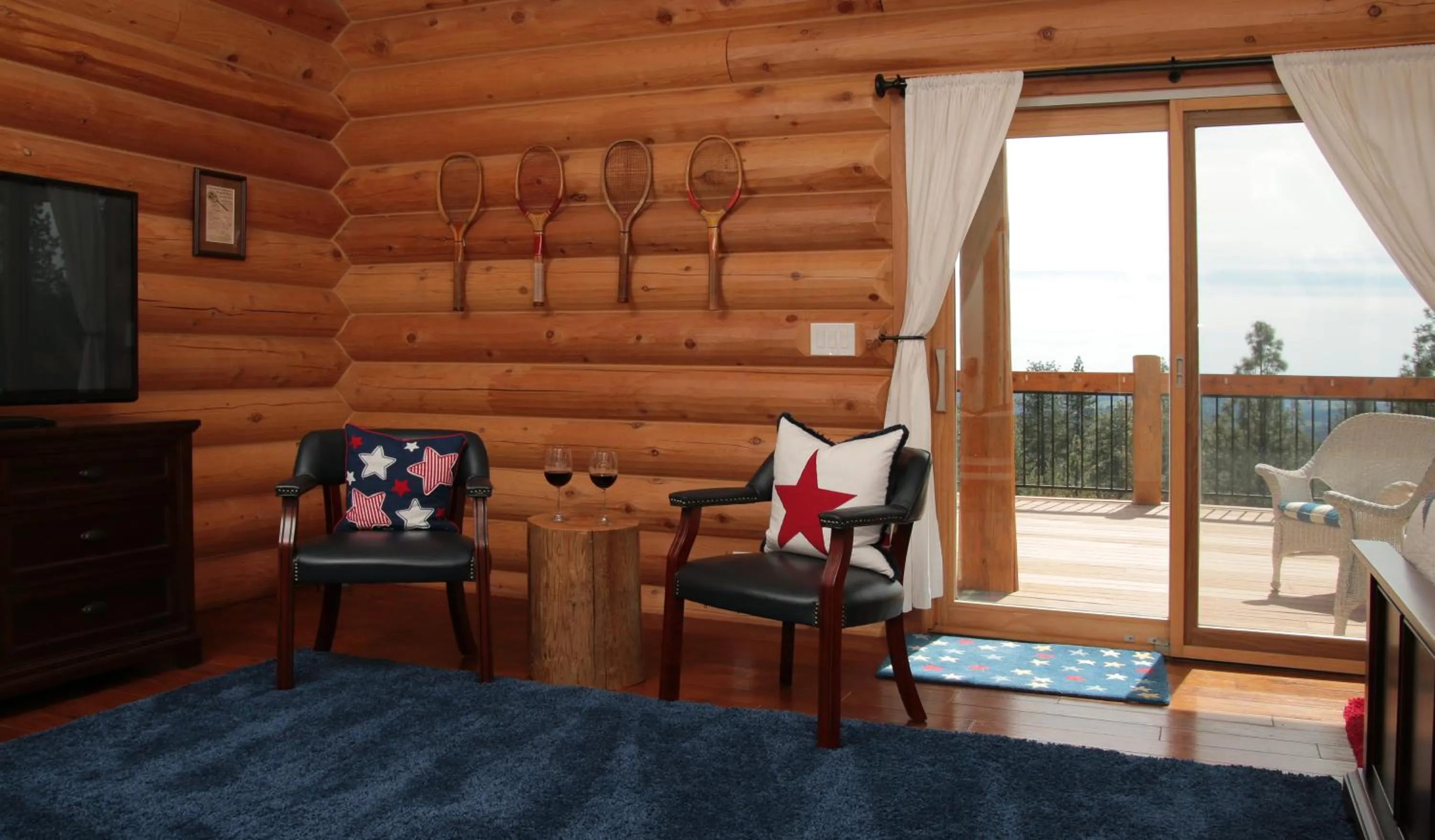 Seating area in Courtwood Inn