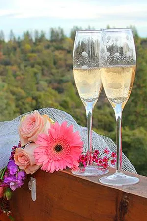 Mountain view in Courtwood Inn