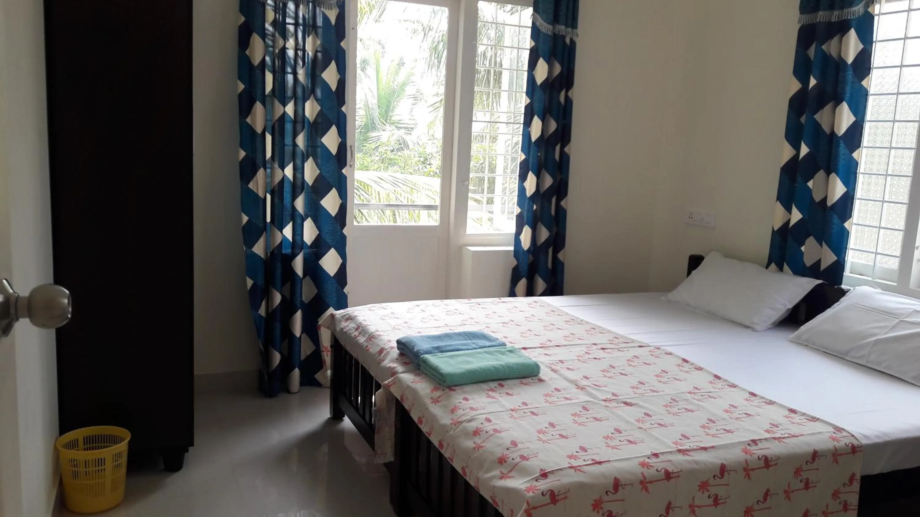 Bed in The Pod Cochin Homestay