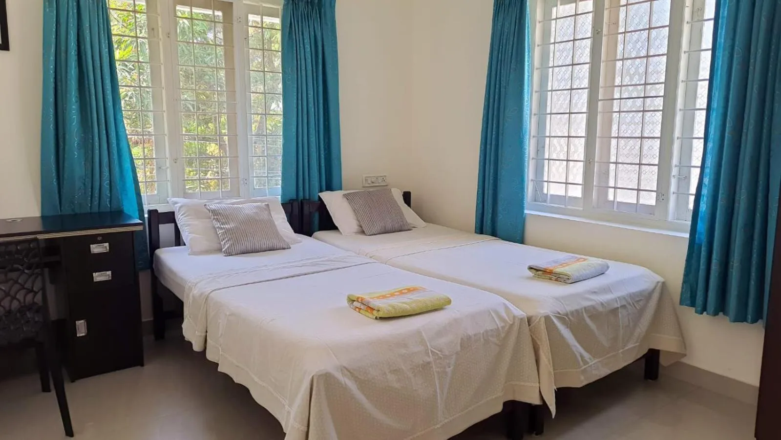 Bed in The Pod Cochin Homestay