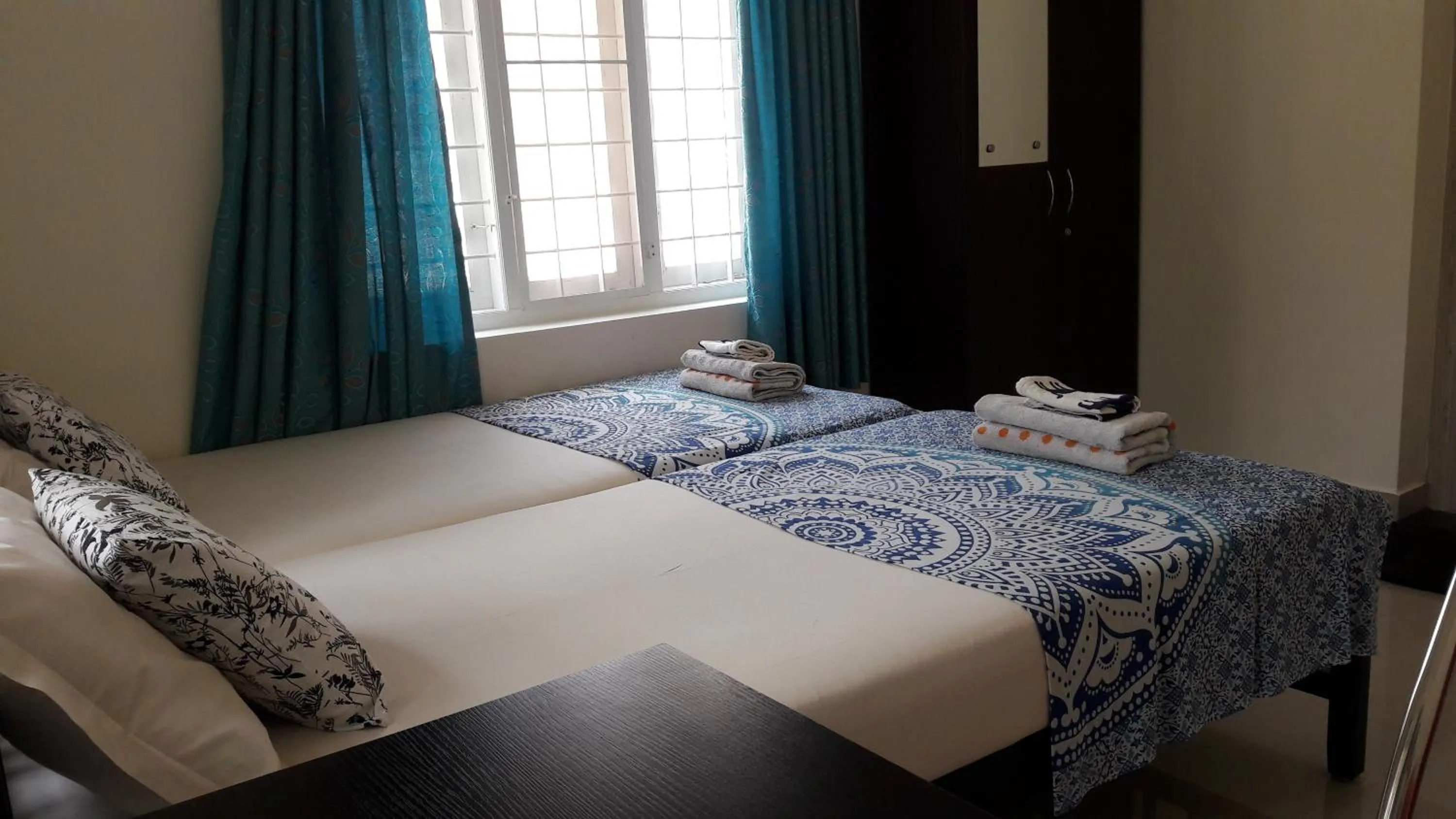 Bed in The Pod Cochin Homestay