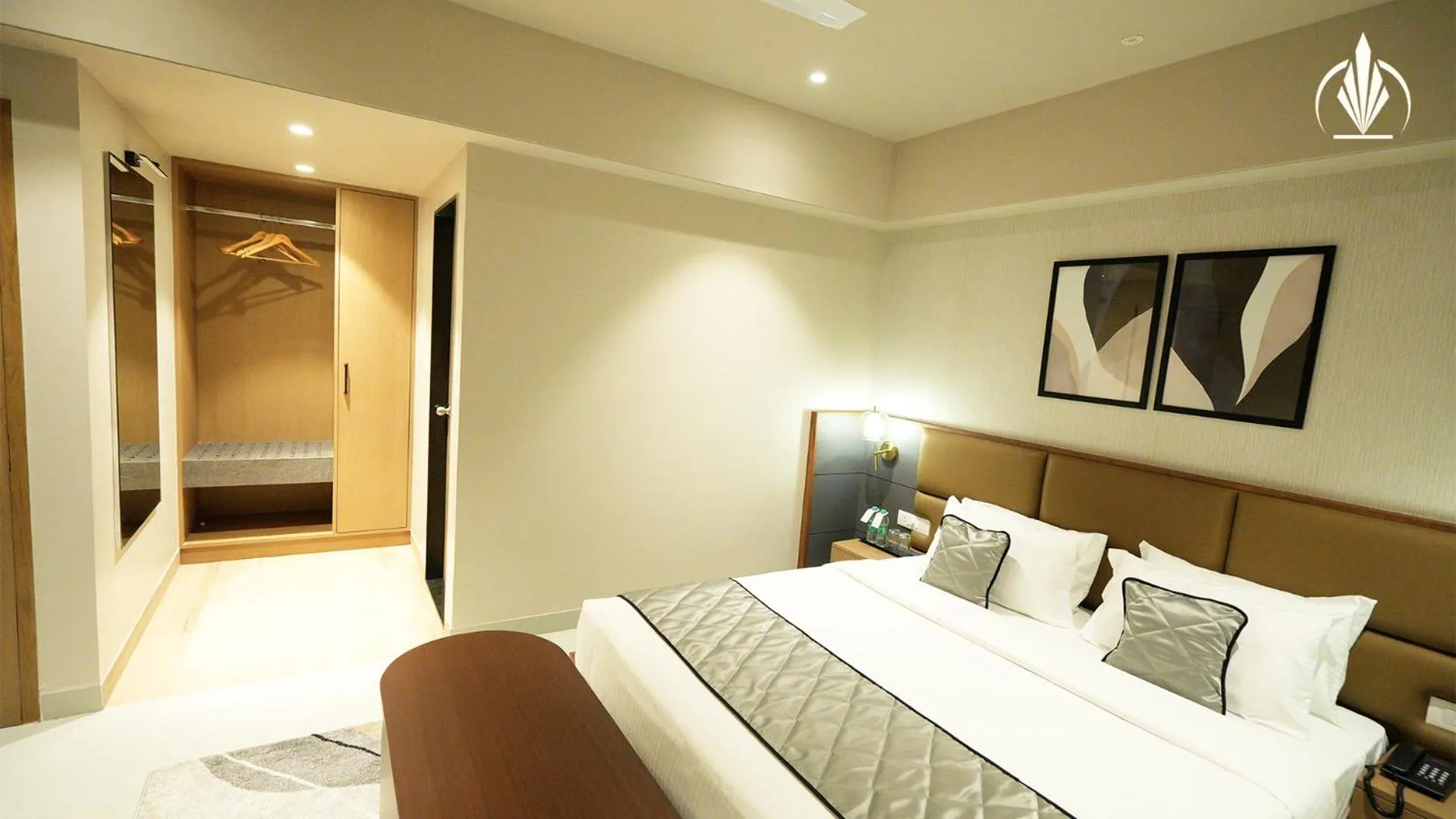 Bed in SIVANTA by BOMBAY GROUP OF HOTELS NAGPUR