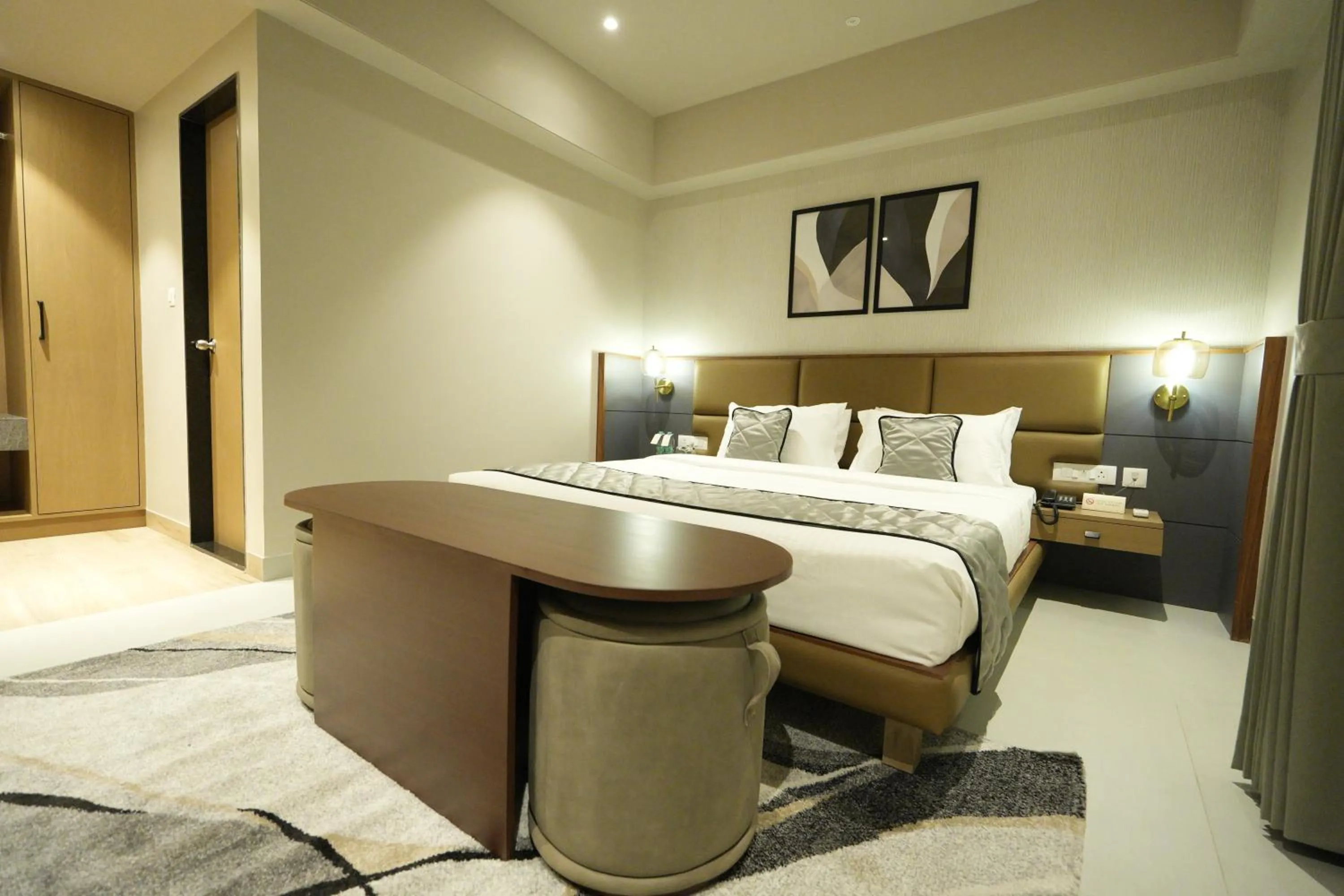 Bed in SIVANTA by BOMBAY GROUP OF HOTELS NAGPUR