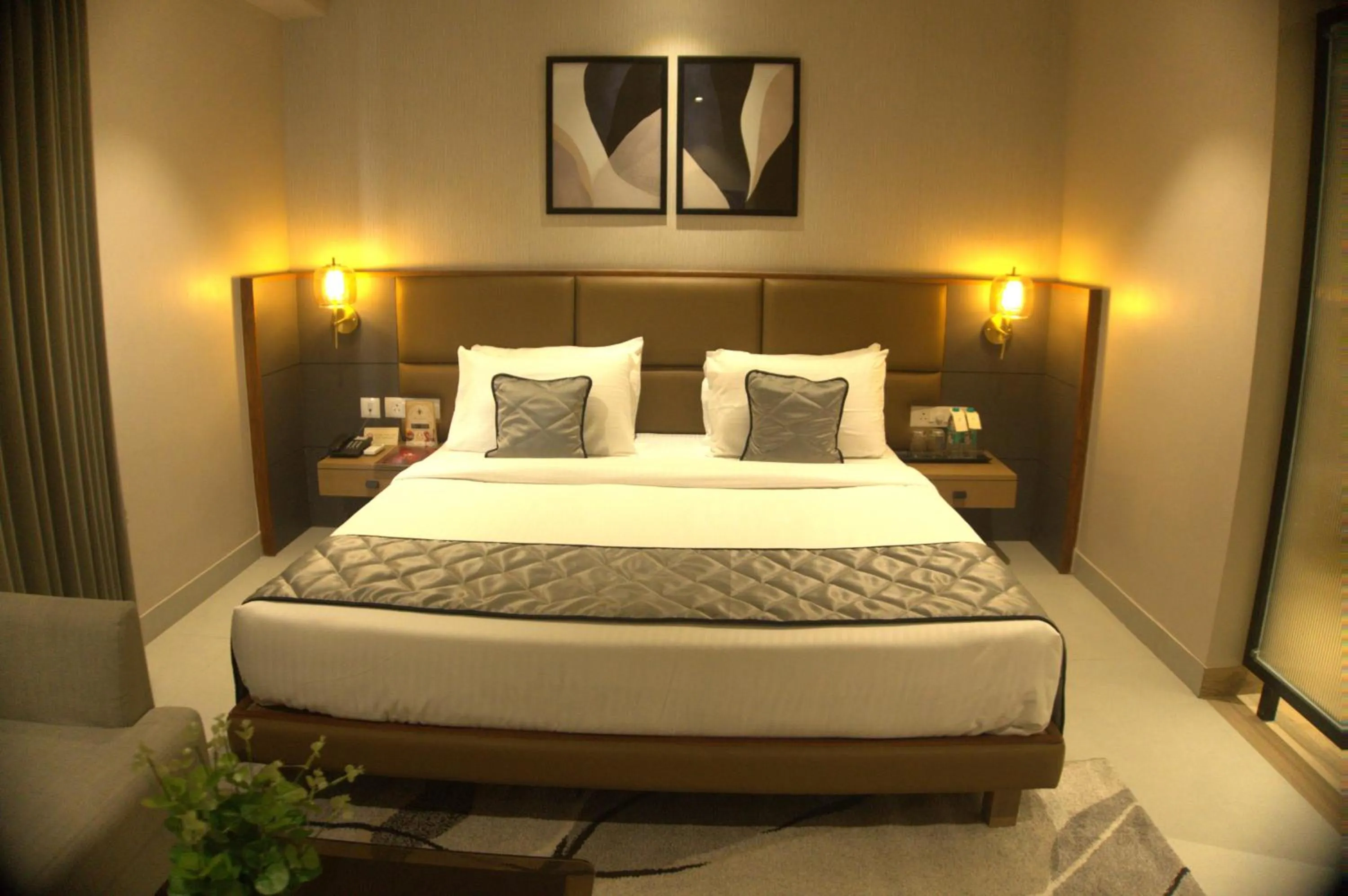 Bed in SIVANTA by BOMBAY GROUP OF HOTELS NAGPUR