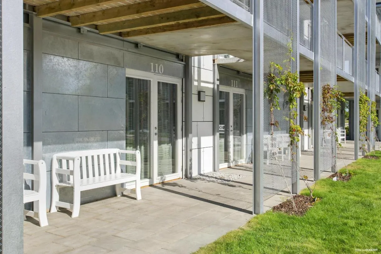 Patio in Kolgården - Visby Lägenhetshotell