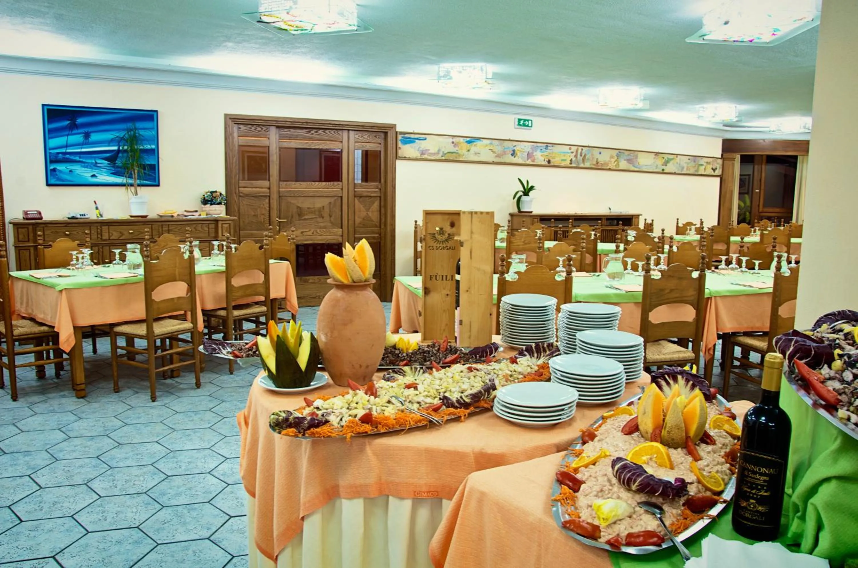 Restaurant/places to eat in Parco Blu