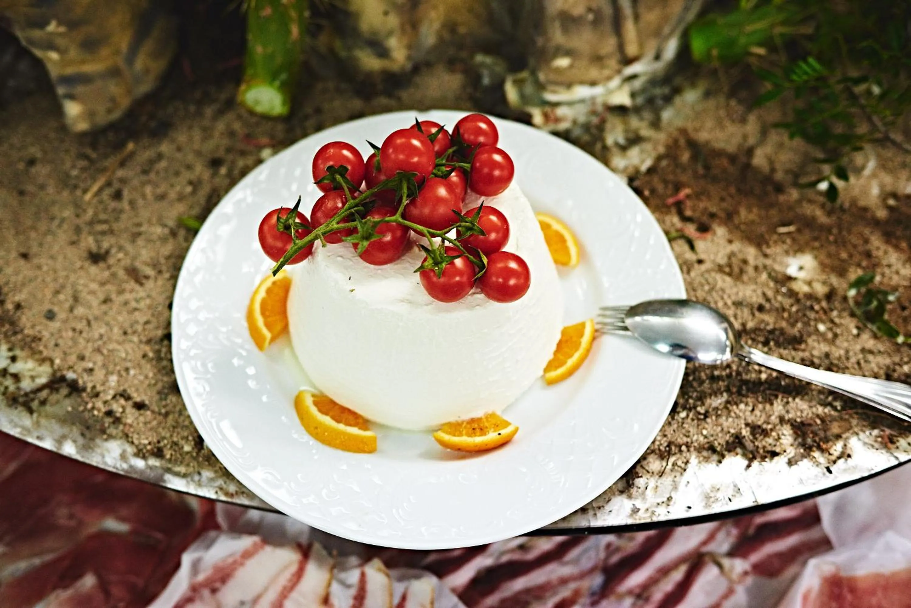 Food close-up in Parco Blu