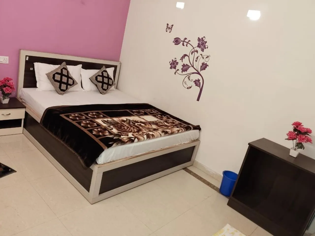 Bed in Rudra Guest House