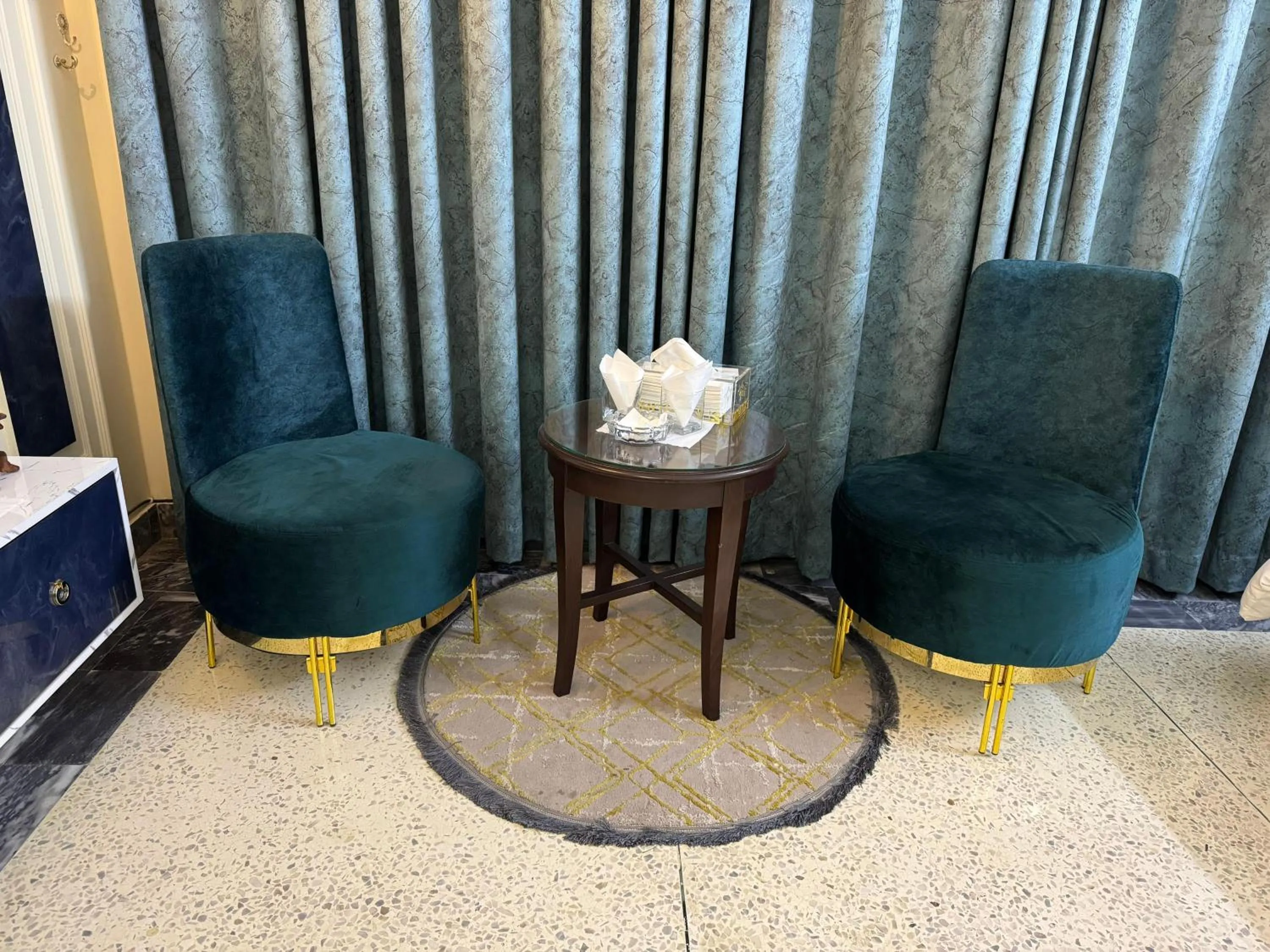 Decorative detail in White House Karachi