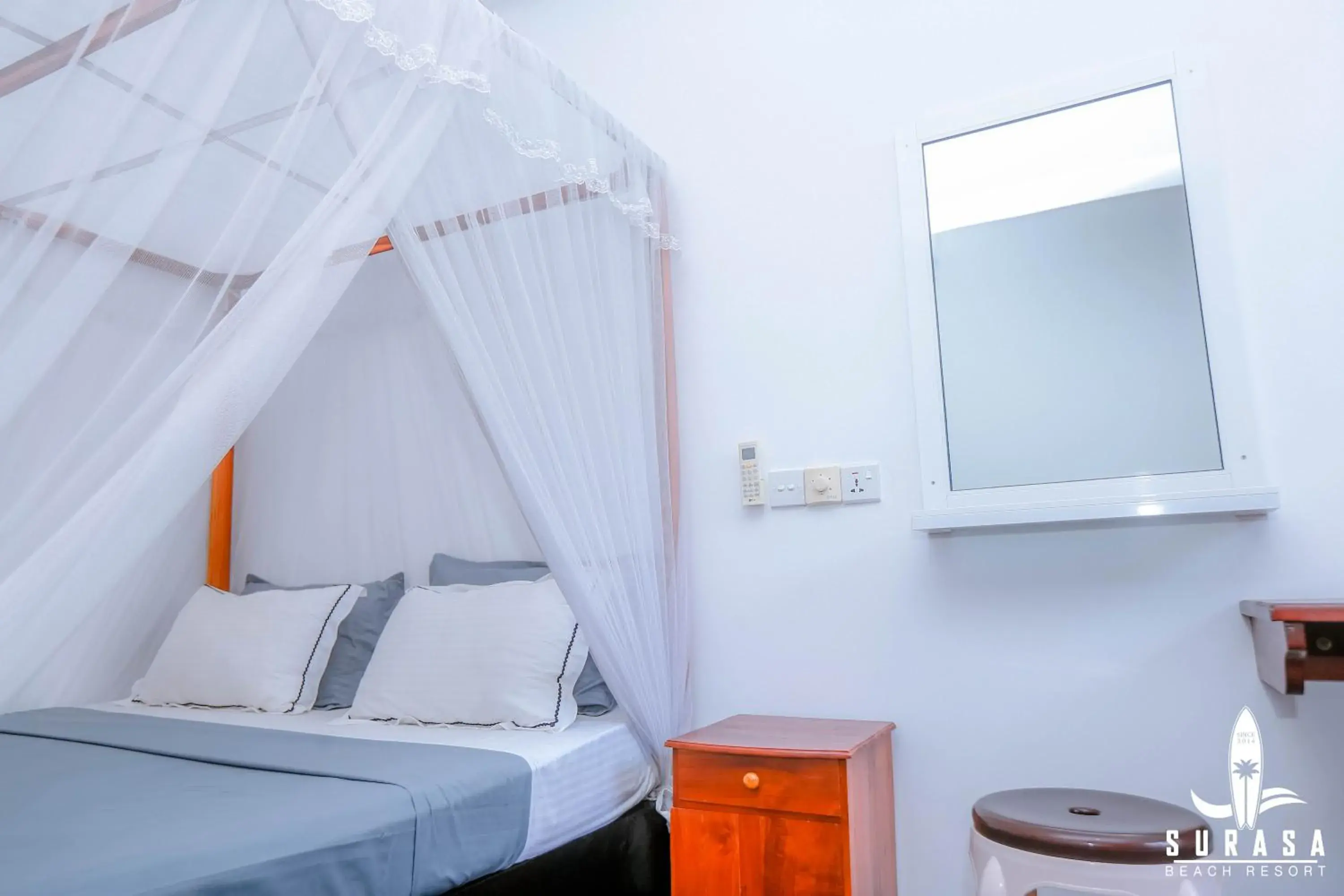 Deluxe Double Room with Balcony and Sea View in Surasa Beach Resort Deluxe Double Room with Balcony and Sea View in Surasa Beach Resort