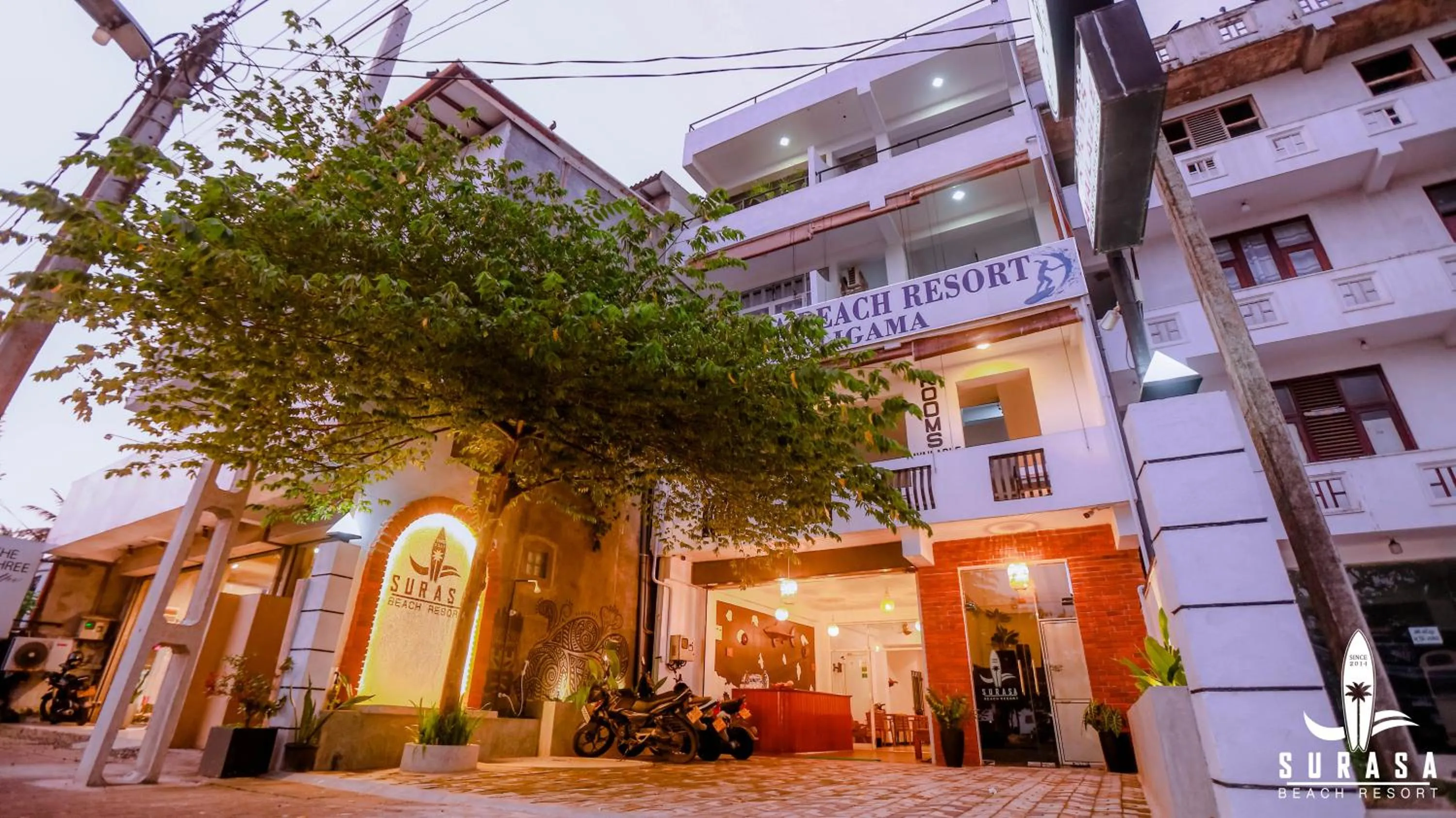 Property building in Surasa Beach Resort