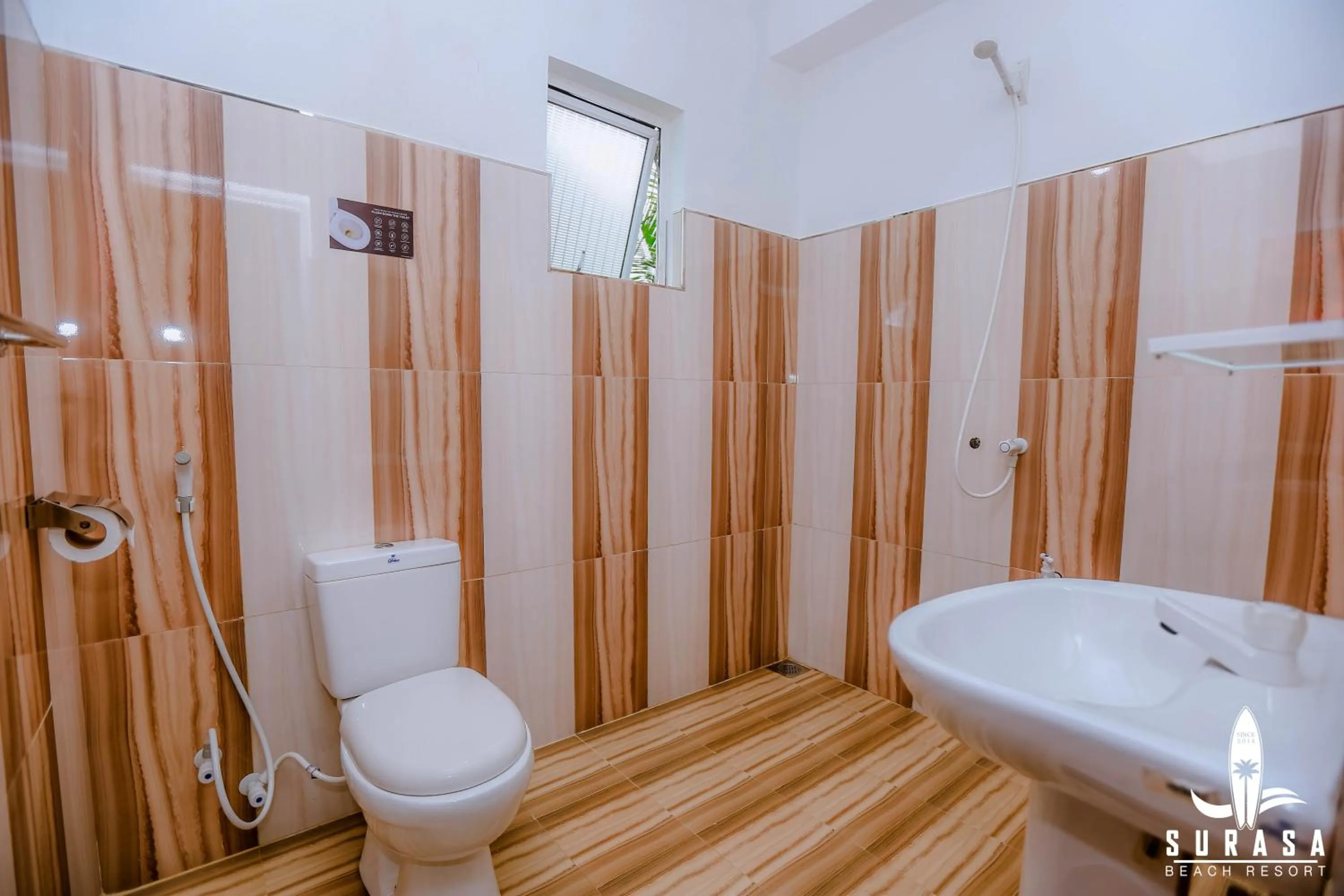 Bathroom in Surasa Beach Resort