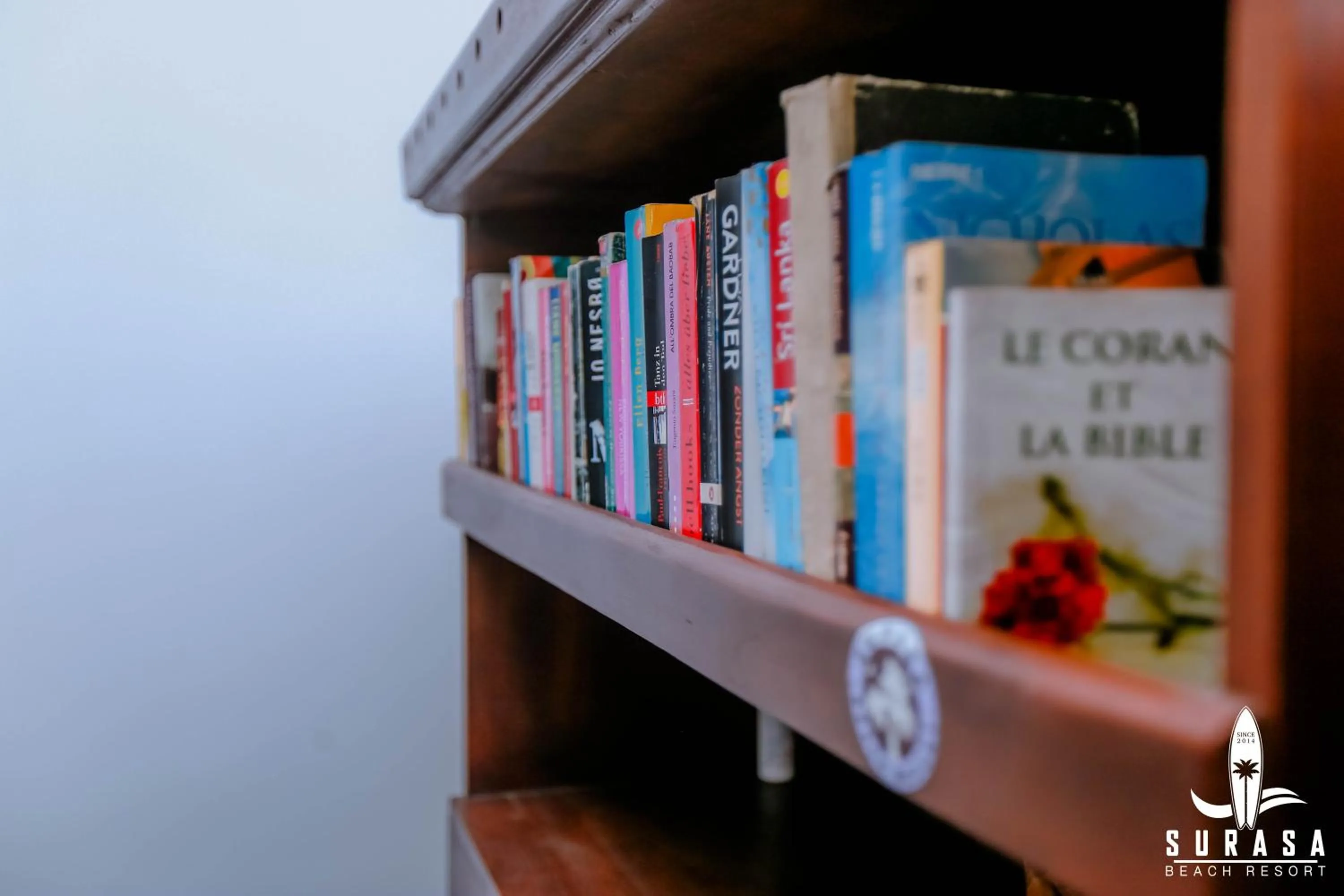 Library in Surasa Beach Resort