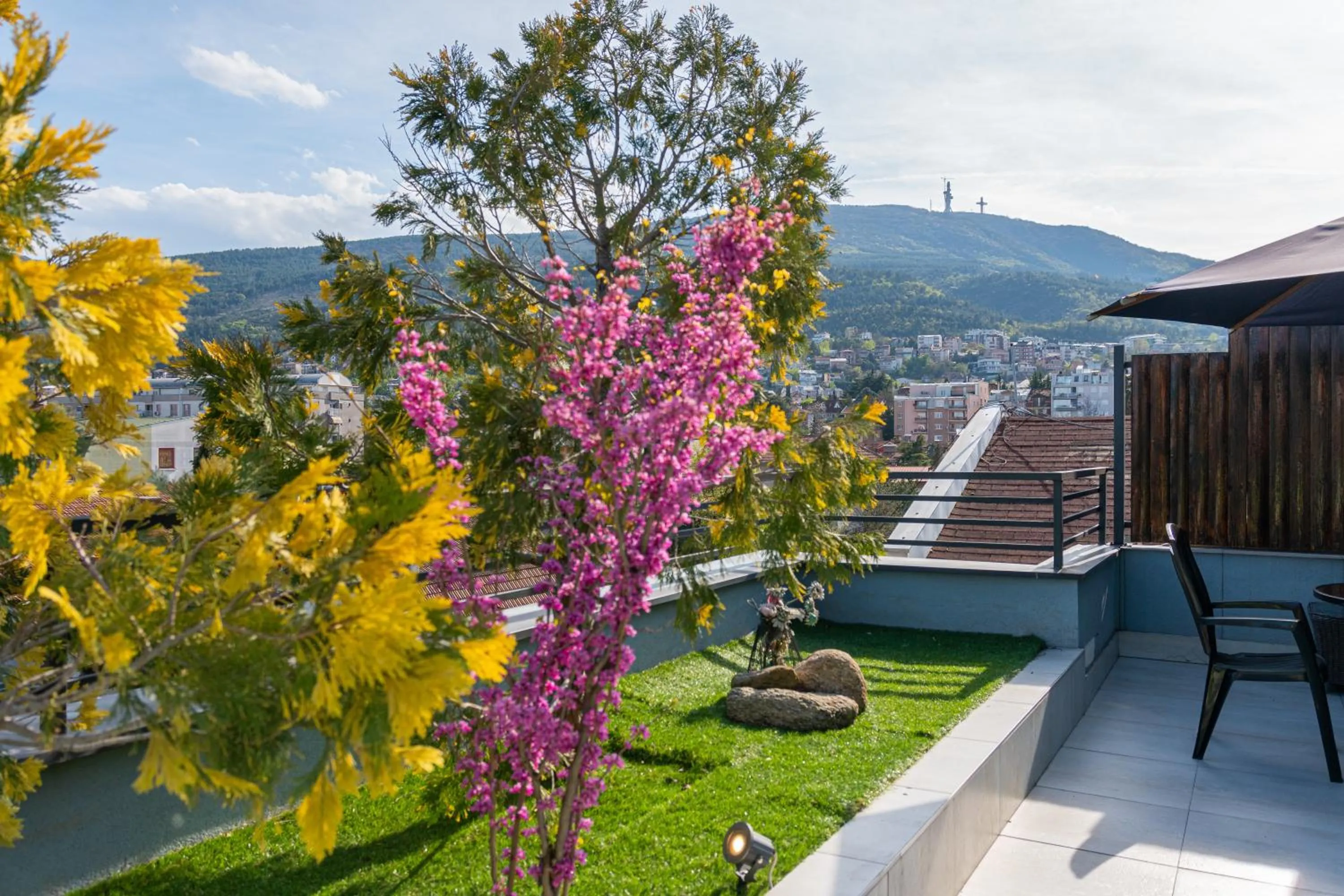 Balcony/Terrace in Joan Apartments & Spa