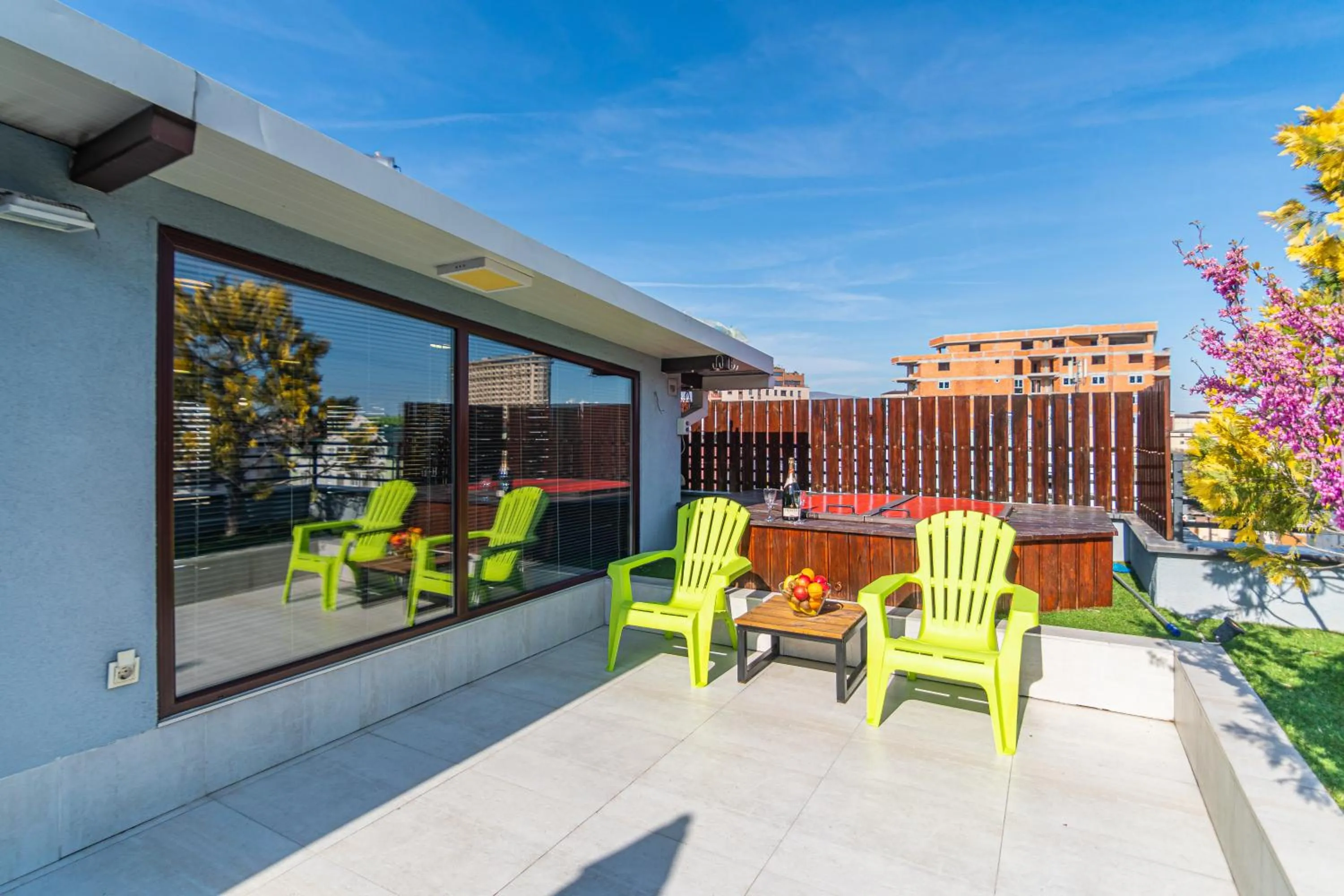 Balcony/Terrace in Joan Apartments & Spa