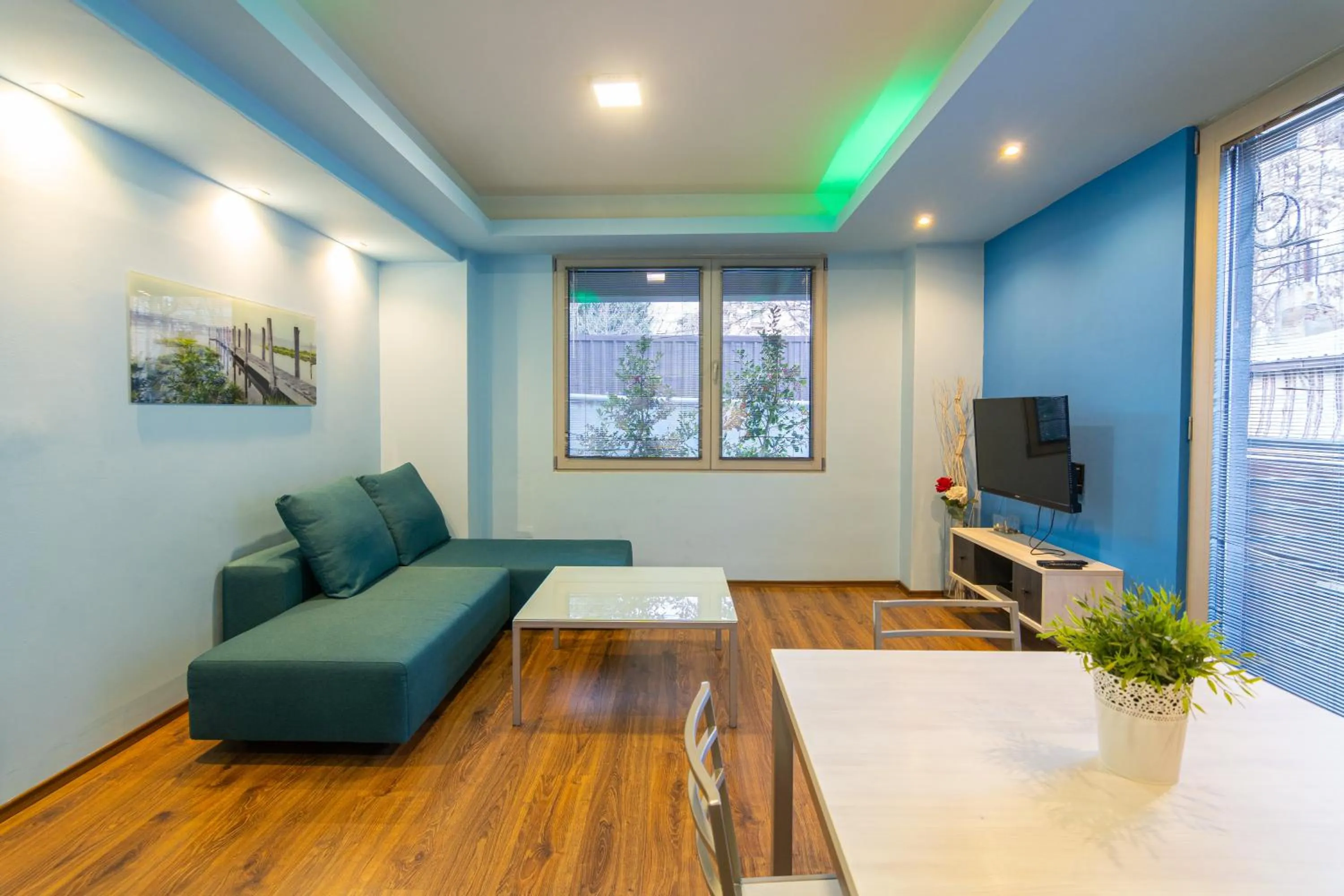 Living room in Joan Apartments & Spa