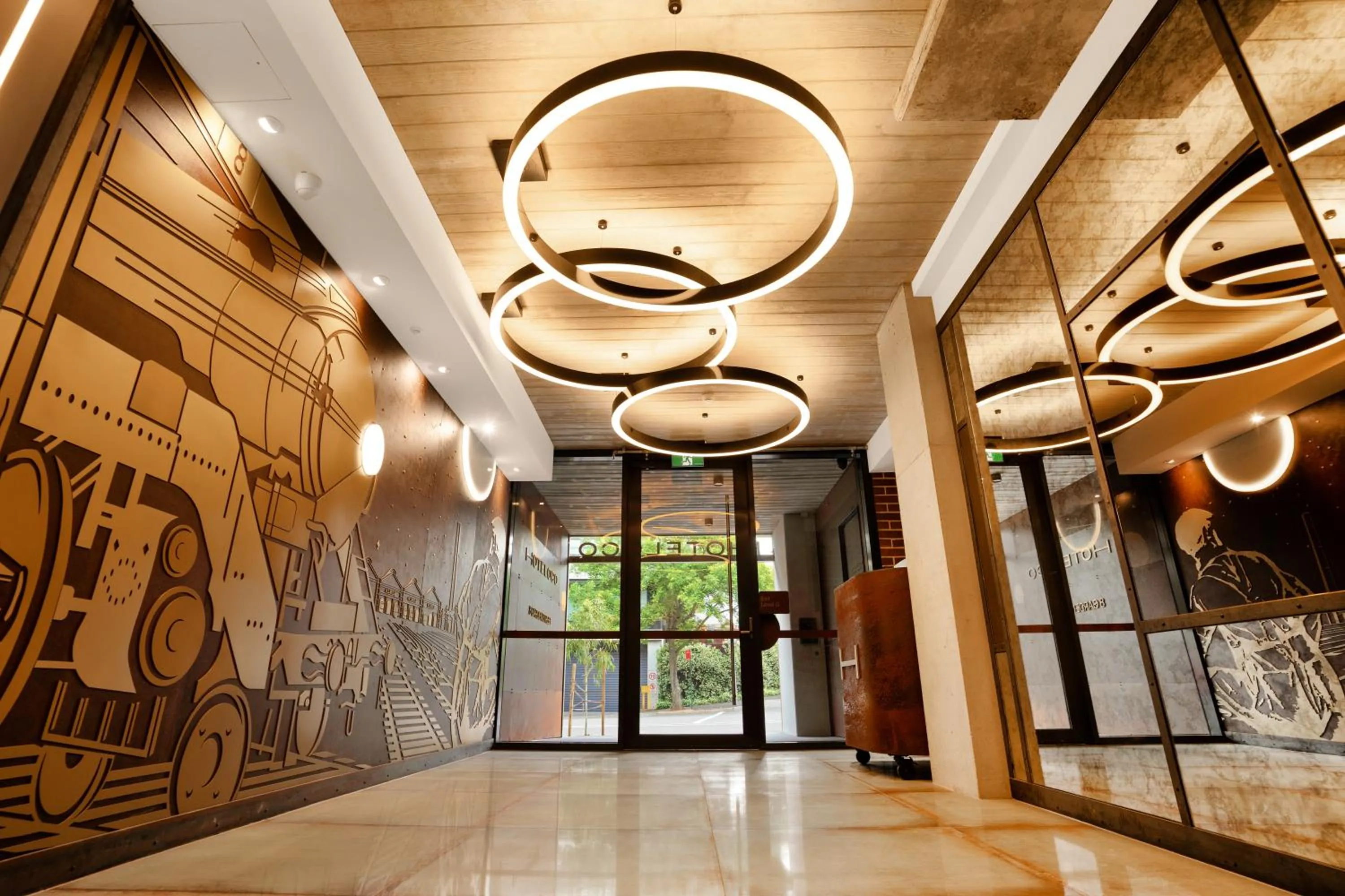 Lobby or reception in Hoteloco