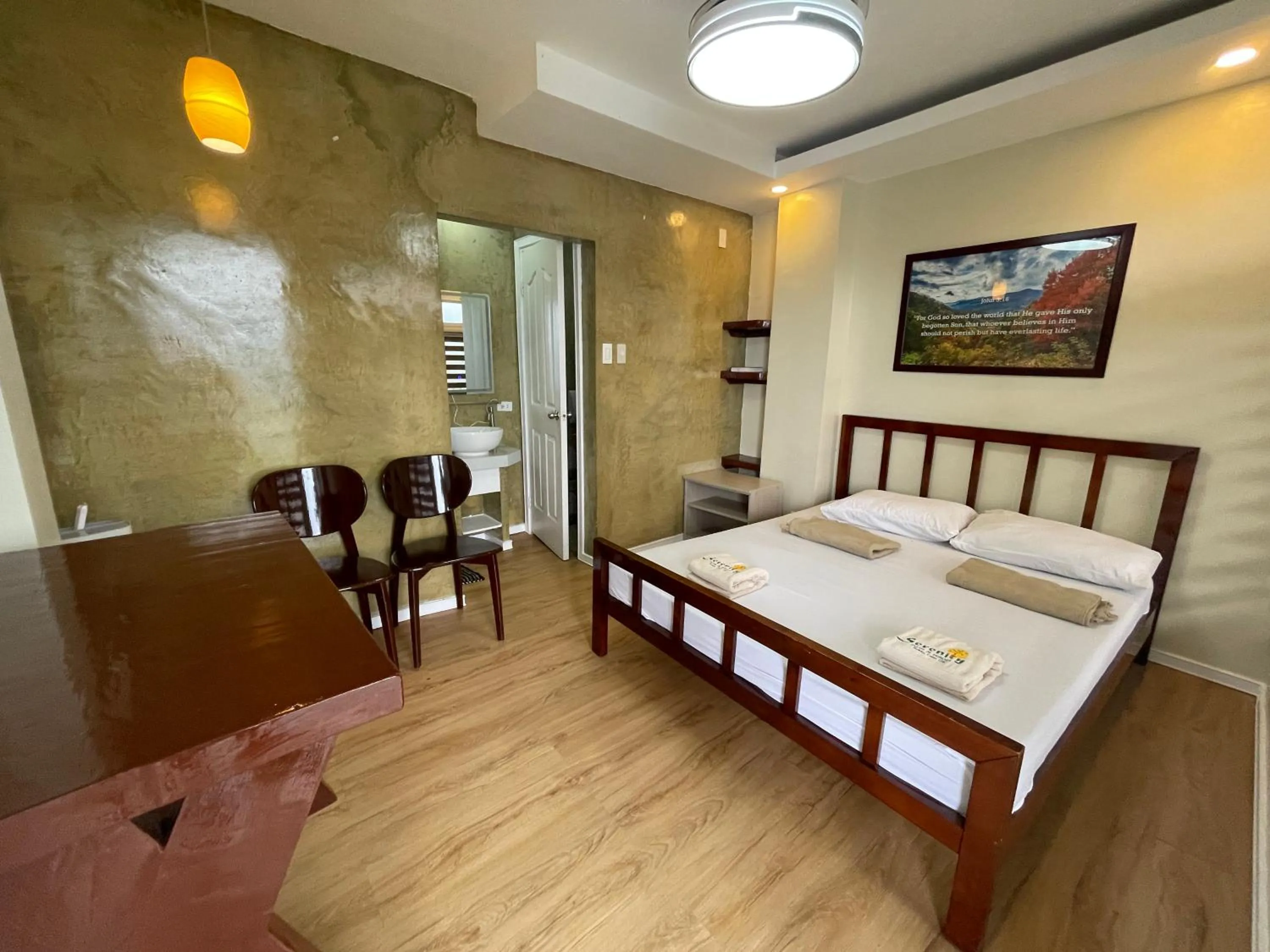 Bedroom, Bed in Serenity Farm and Resort by Hiverooms