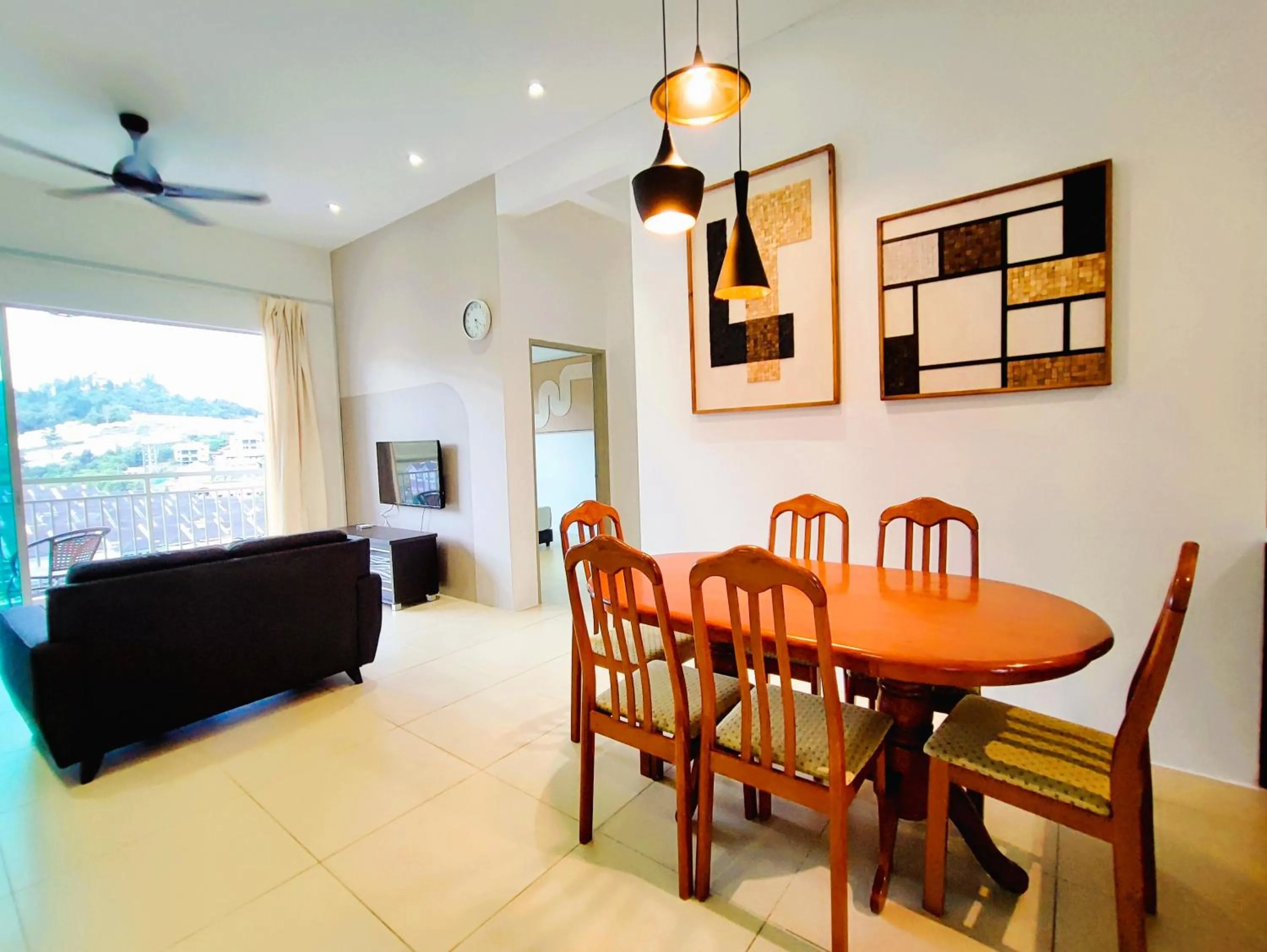 Living room in Somer GoldenHills Cameron Highlands Free Wi-Fi