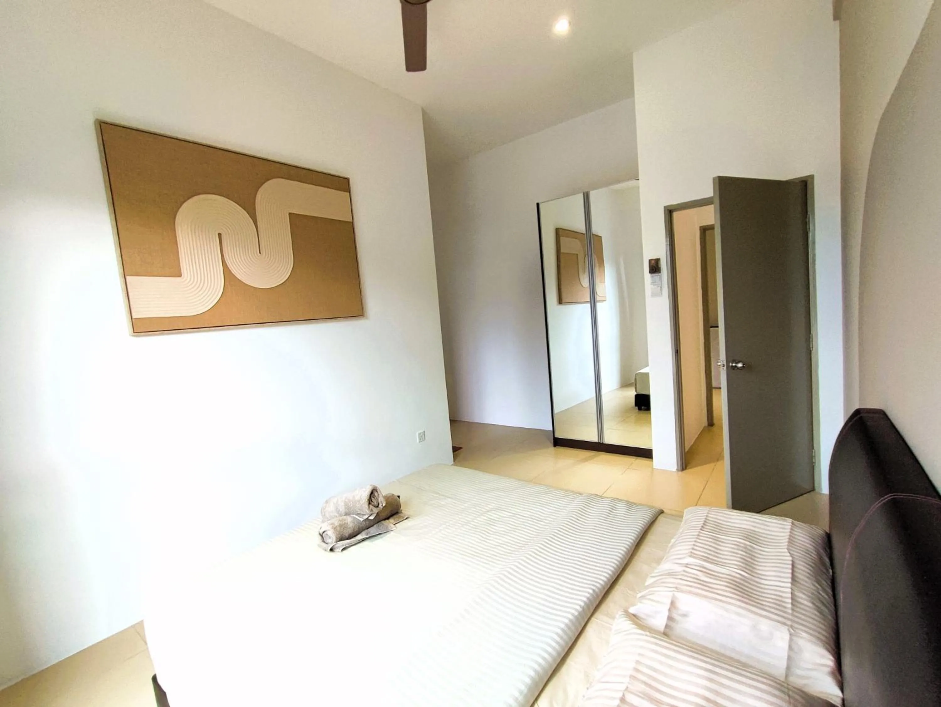 Bed in Somer GoldenHills Cameron Highlands Free Wi-Fi