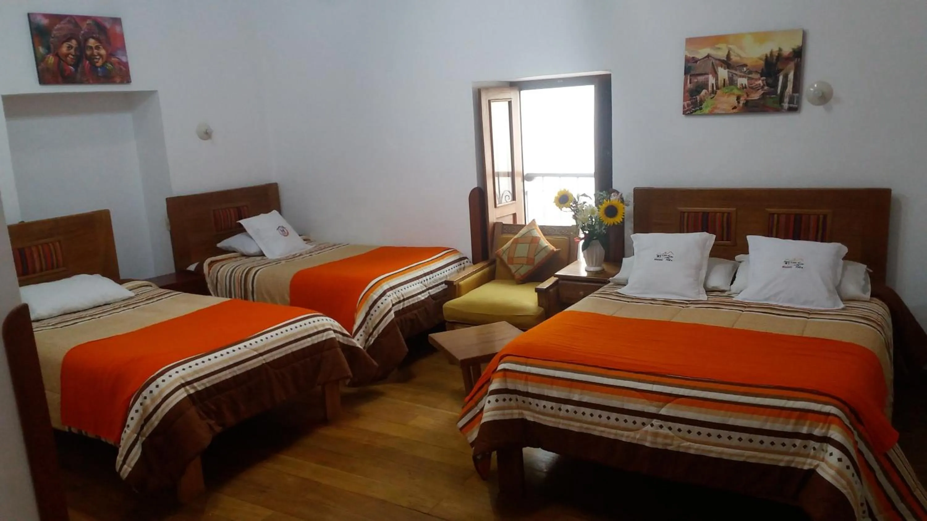 Photo of the whole room, Bed in Casa San Pedro Cusco