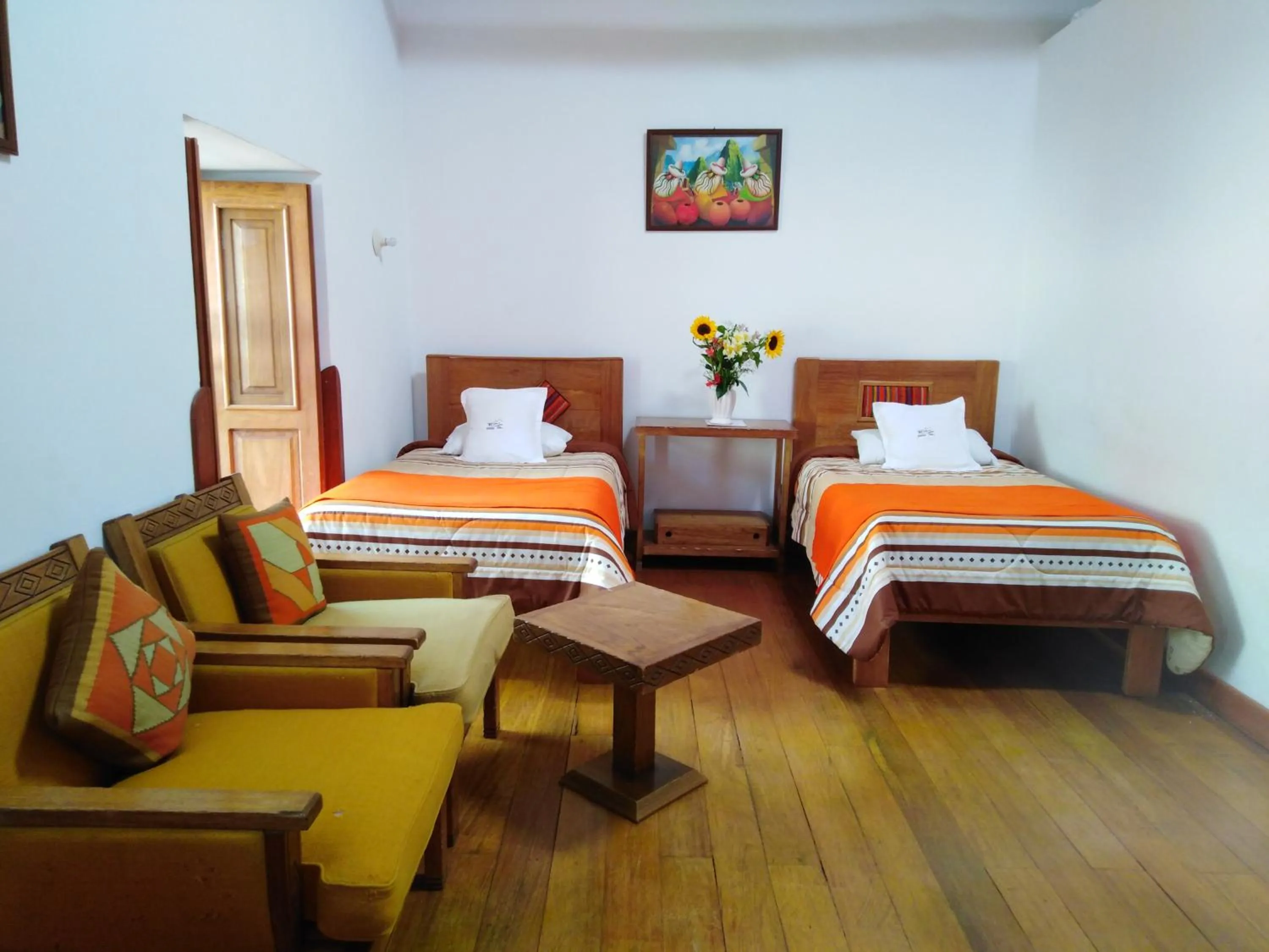 Photo of the whole room, Bed in Casa San Pedro Cusco
