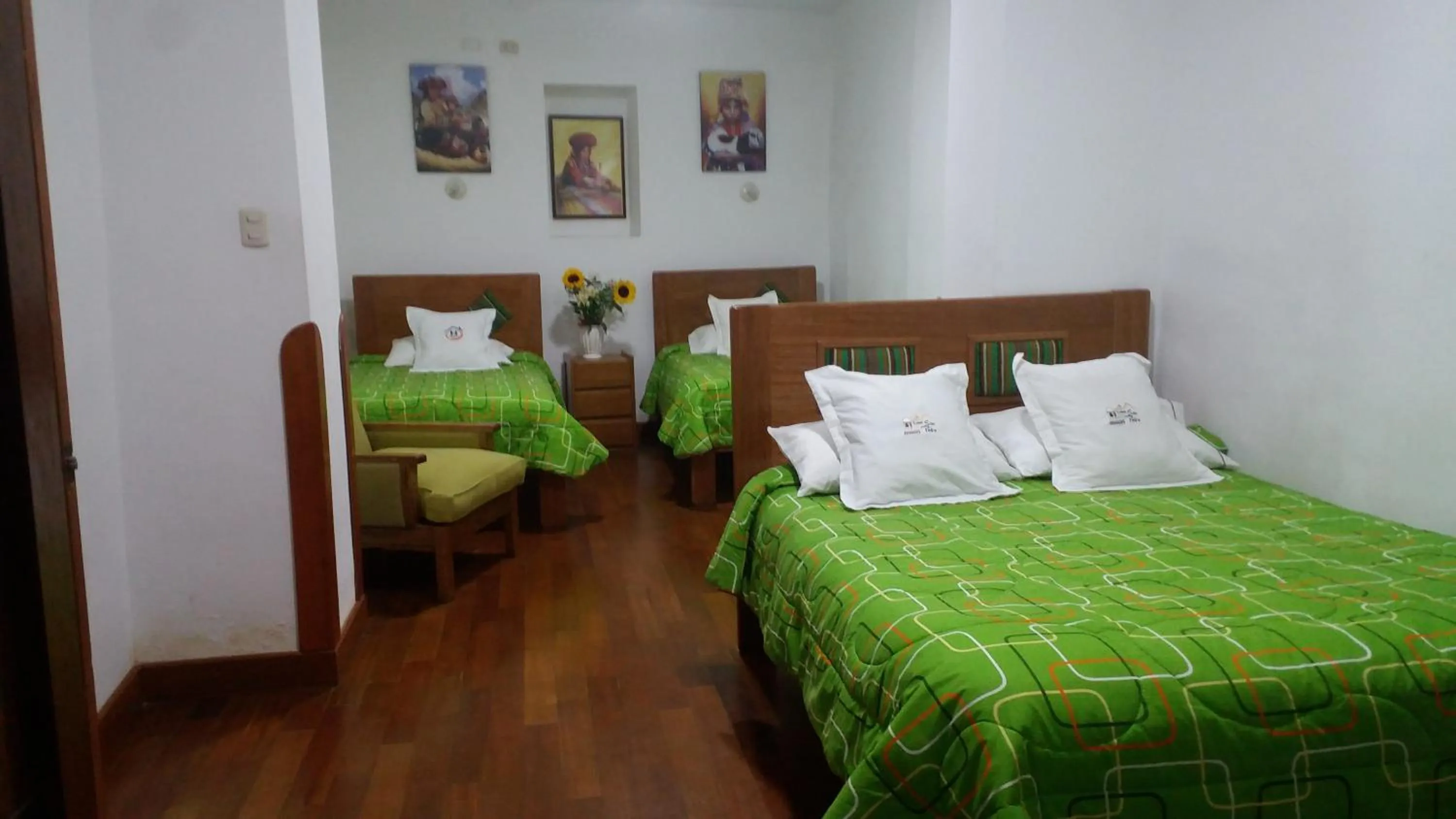Photo of the whole room, Bed in Casa San Pedro Cusco