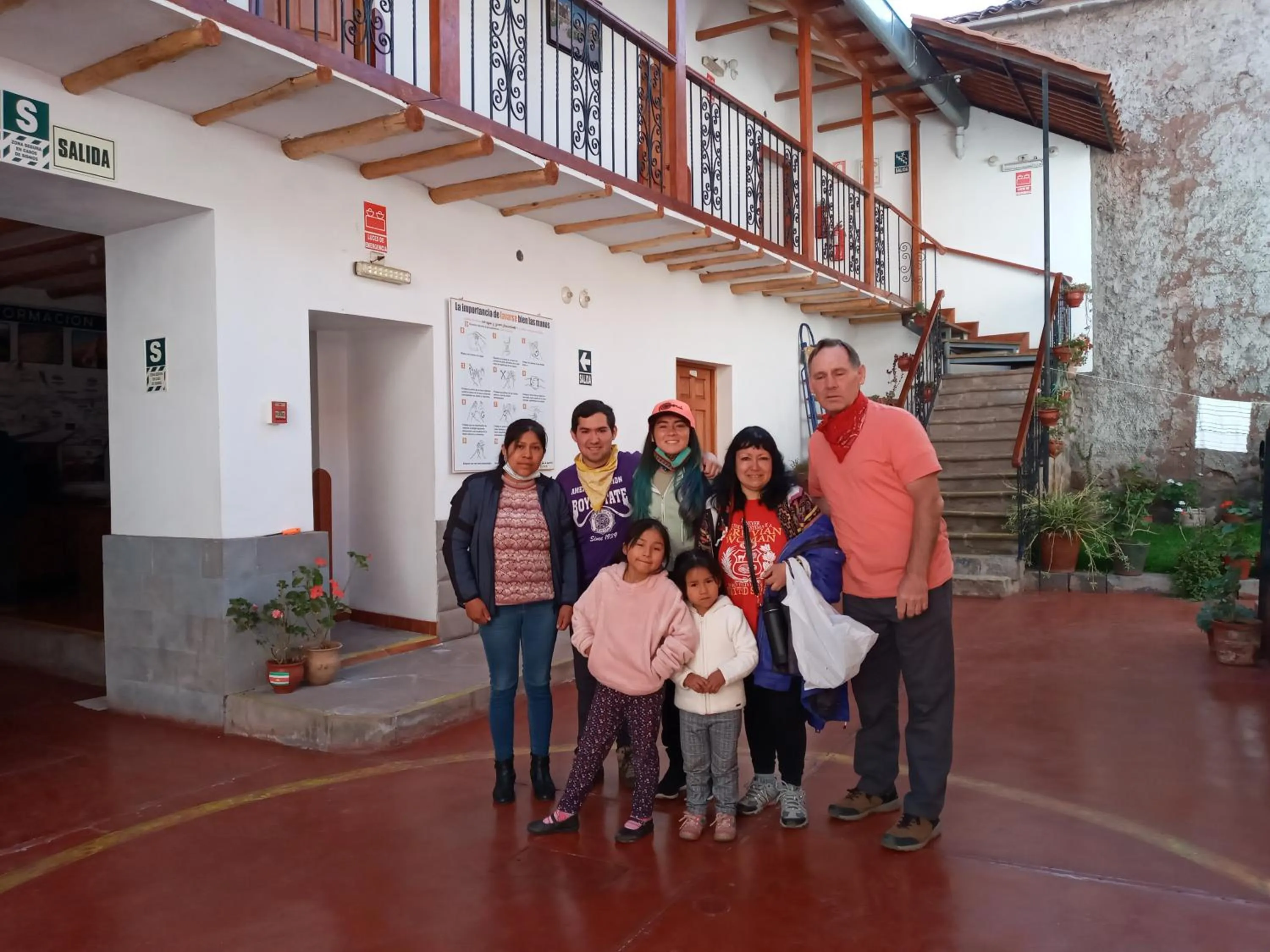 Patio in Casa San Pedro Cusco