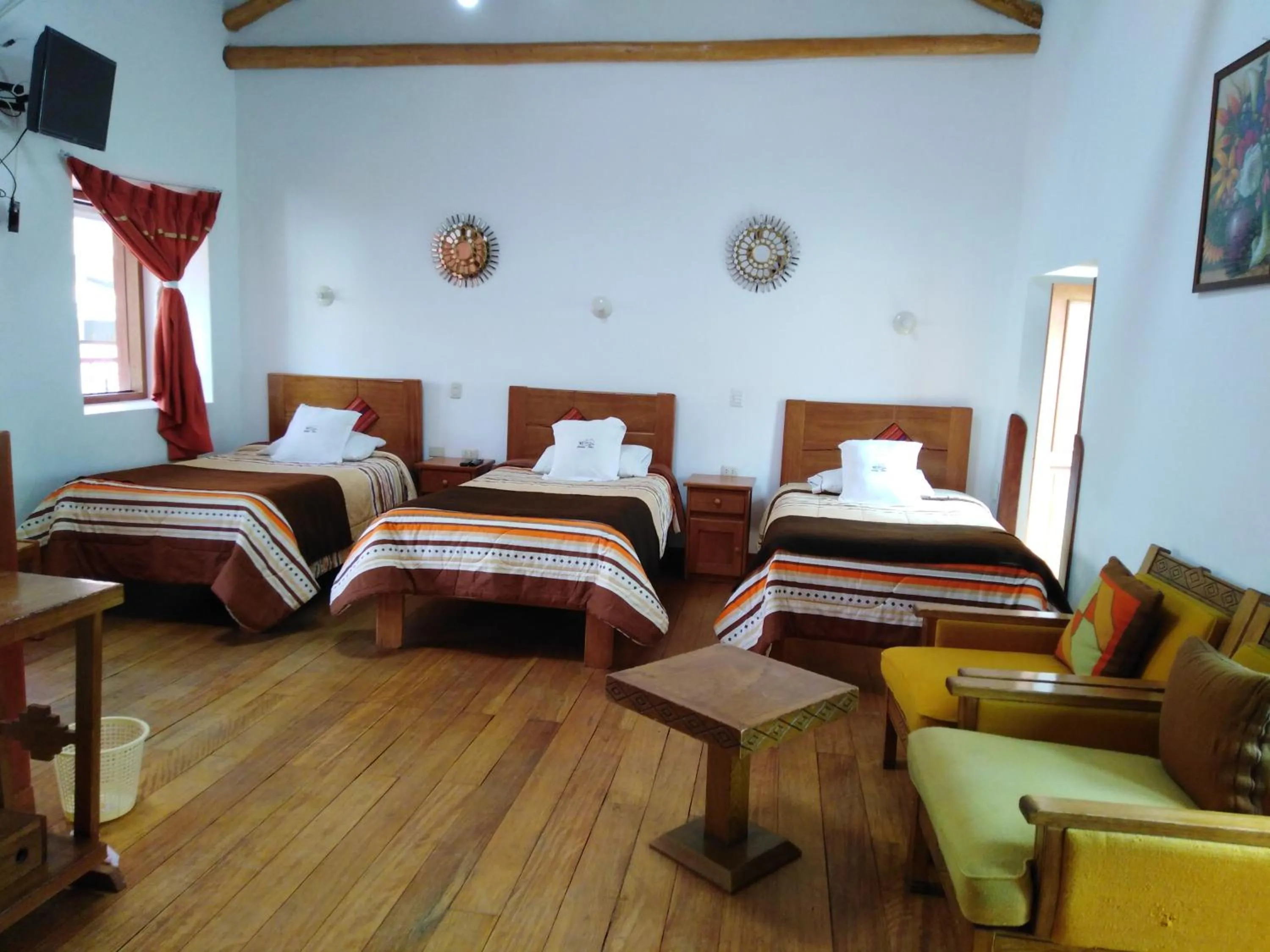 Bed in Casa San Pedro Cusco