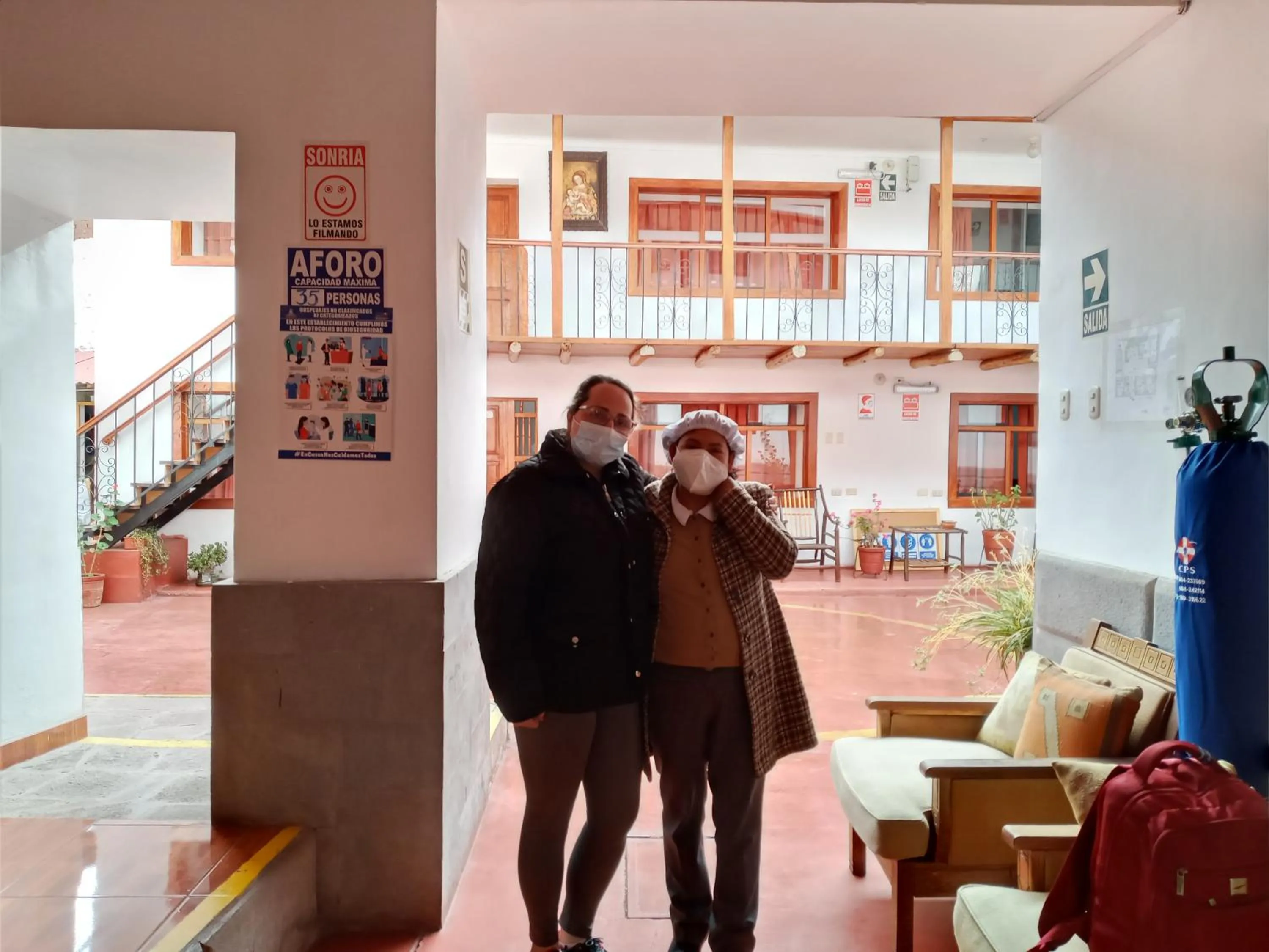 Living room in Casa San Pedro Cusco