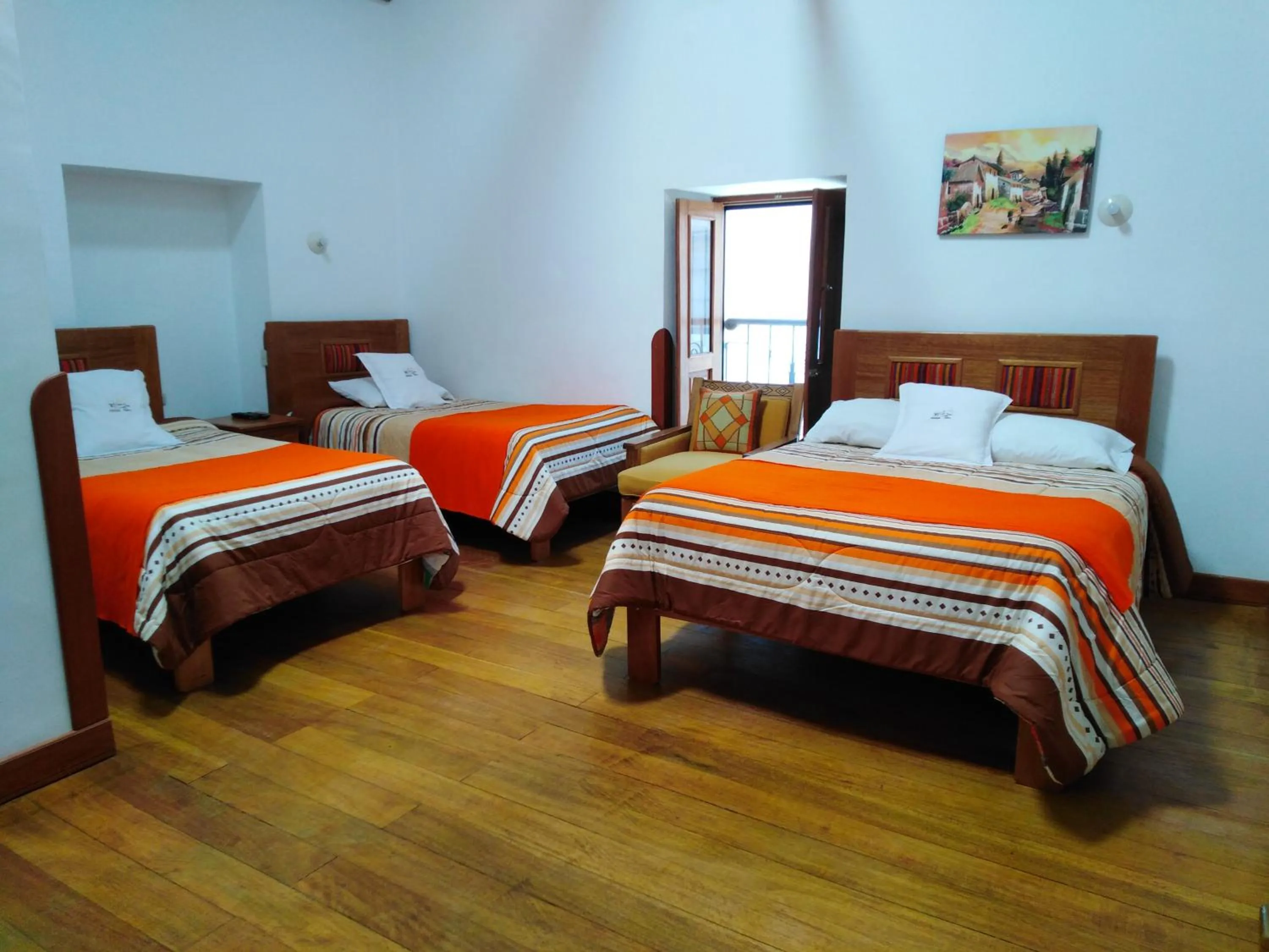 Bed in Casa San Pedro Cusco