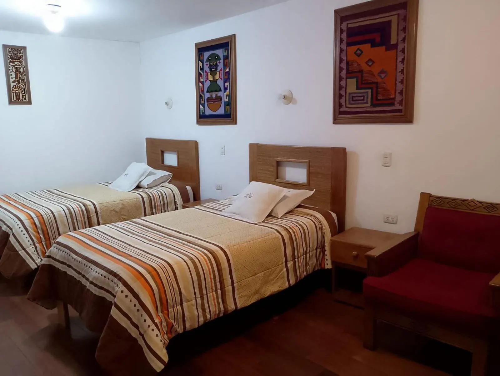 Bed in Casa San Pedro Cusco