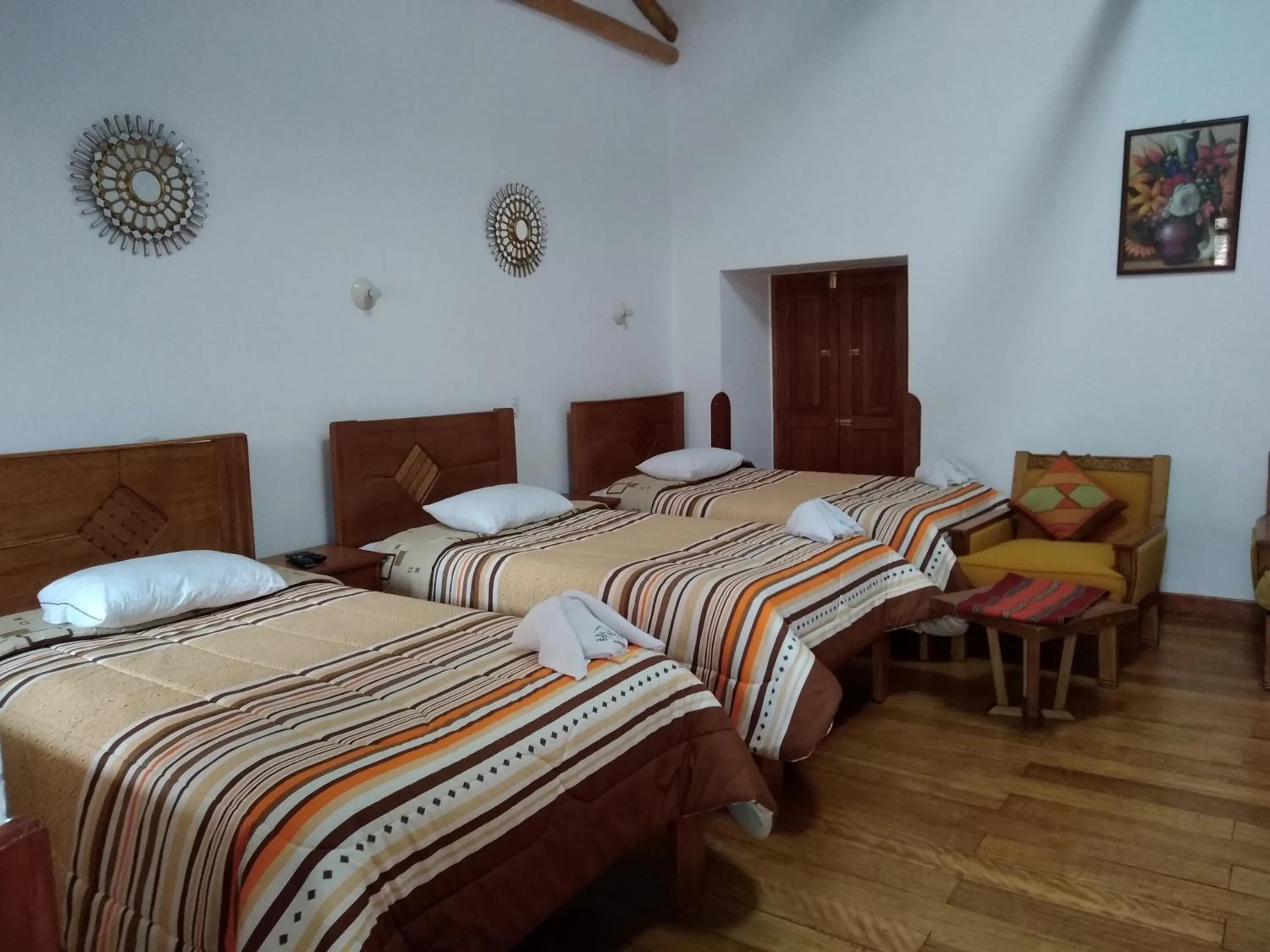 Bed in Casa San Pedro Cusco