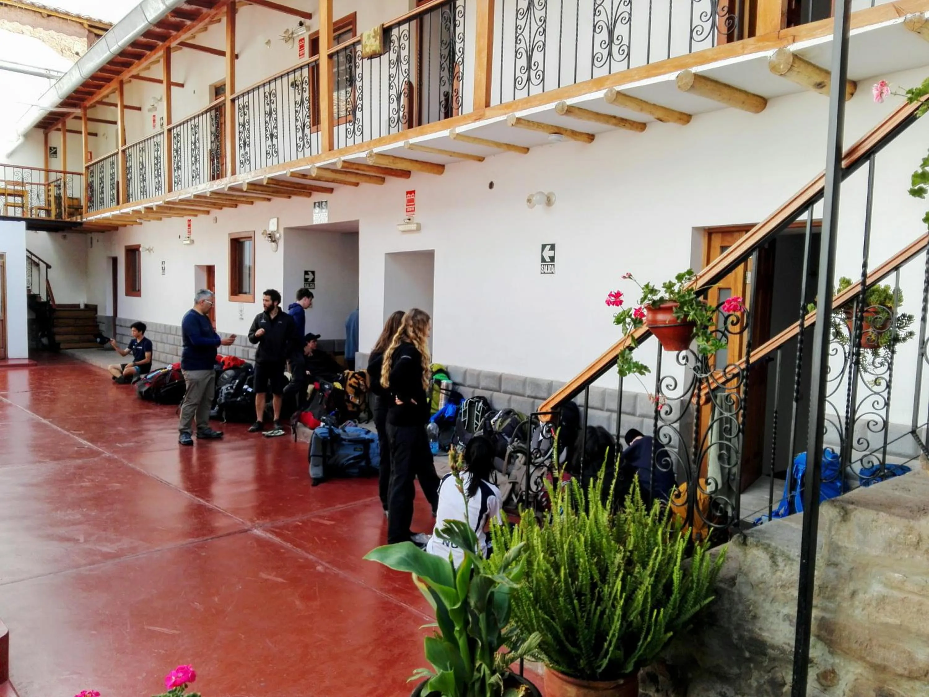 Patio in Casa San Pedro Cusco